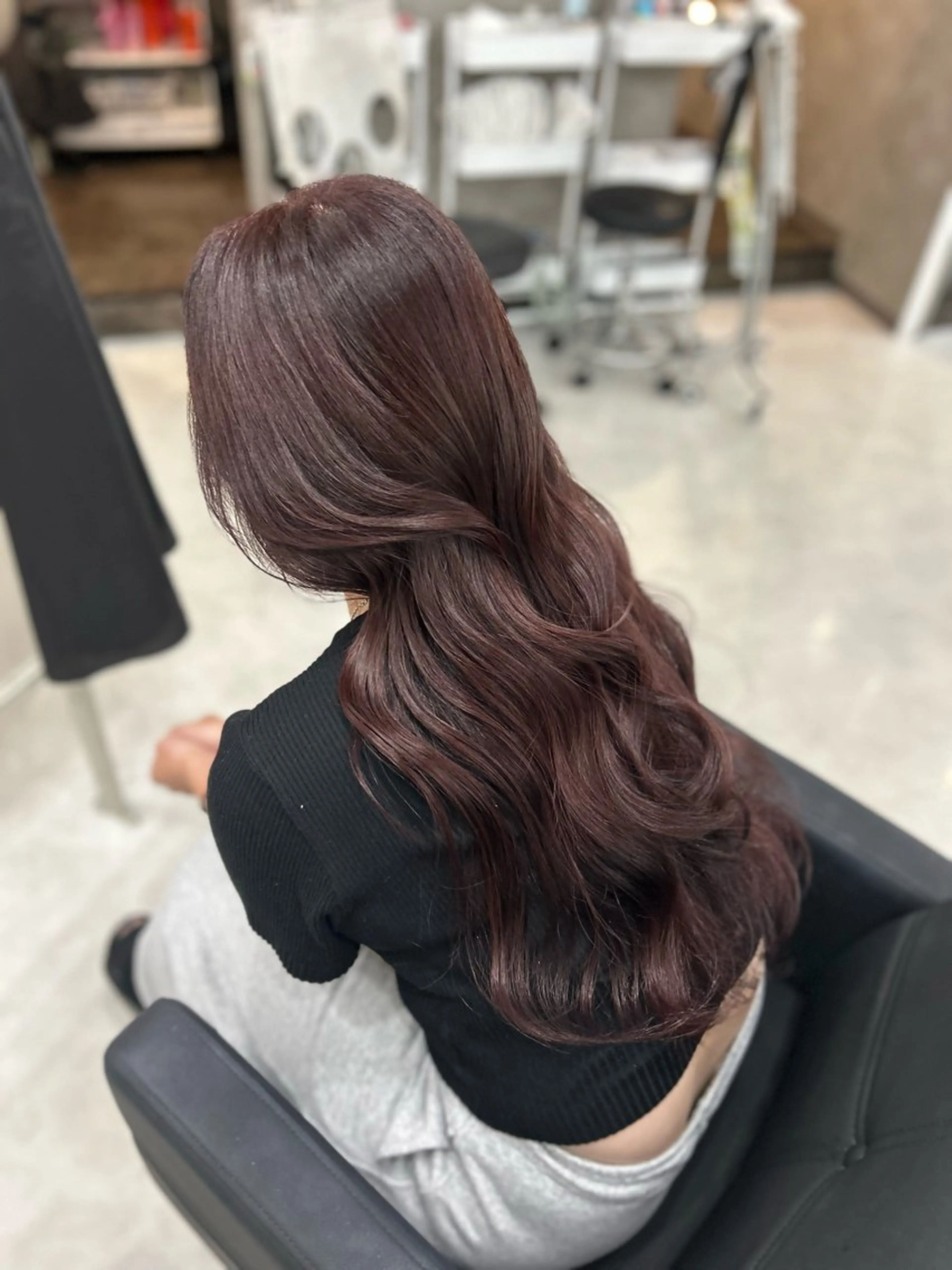 ロング MAHO/透明感カラ ー/髪質改善🍒のヘアスタイル