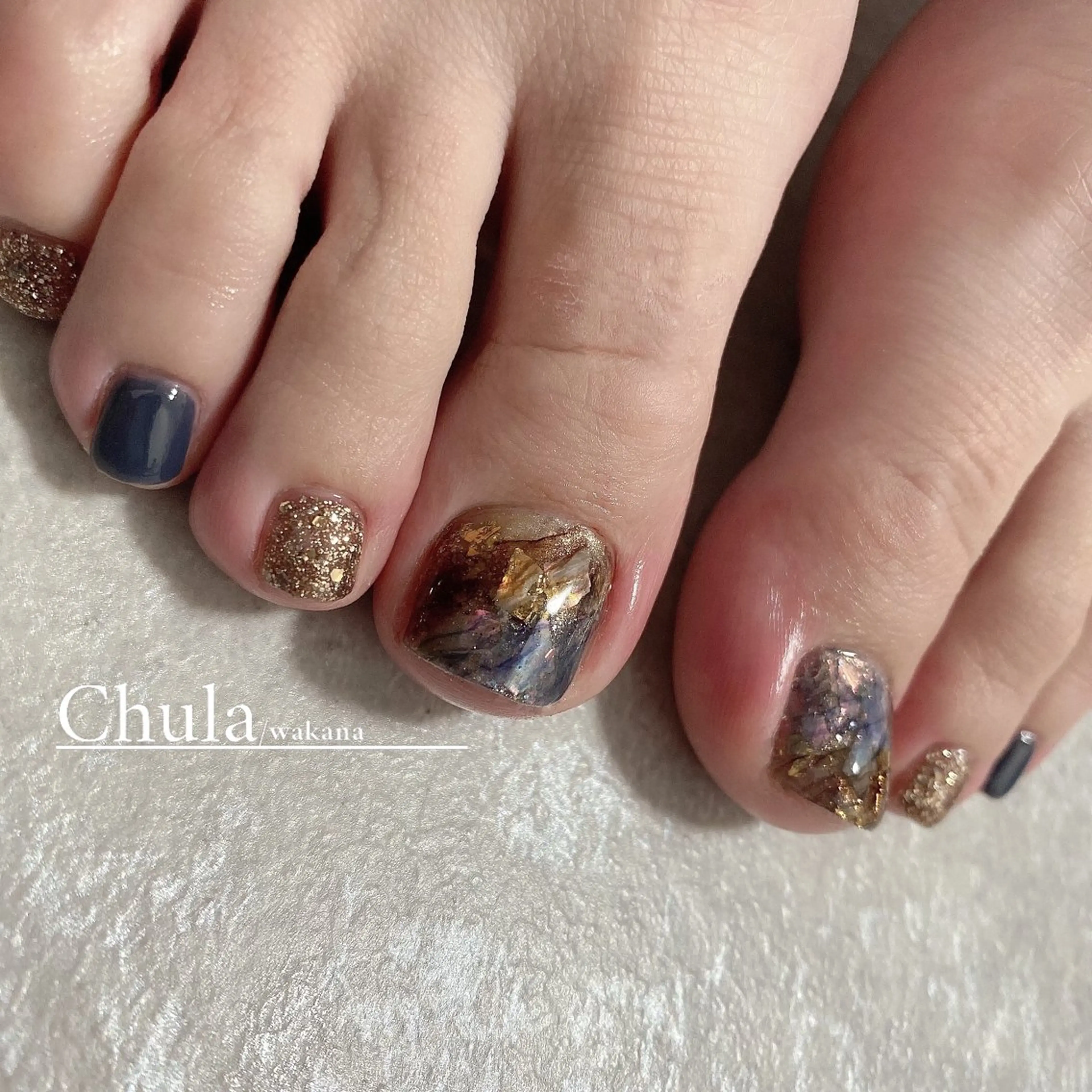 ネイル フットネイル Nailsalon Chulaのネイルデザイン