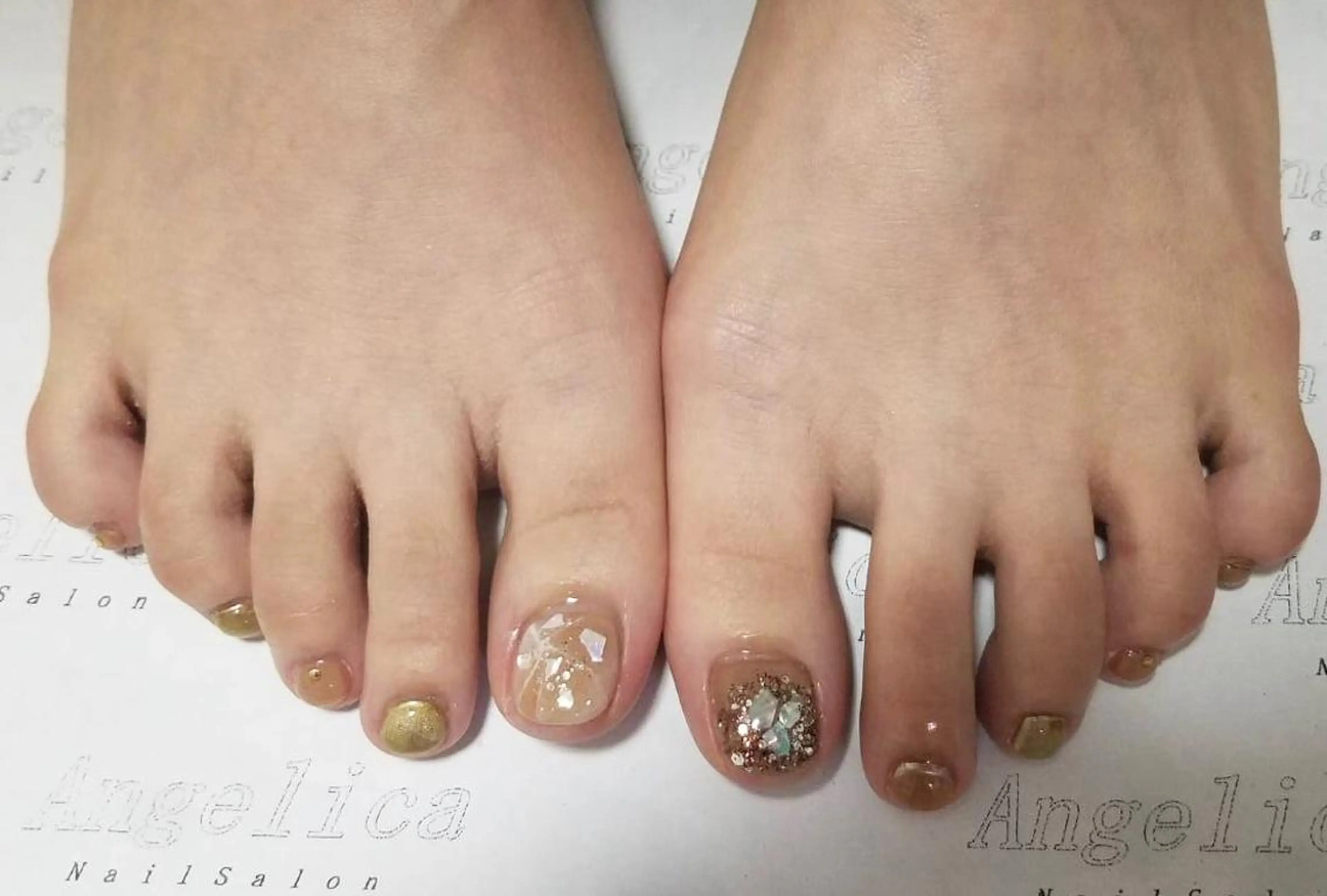 ネイル Angelica ネイリストのネイルデザイン