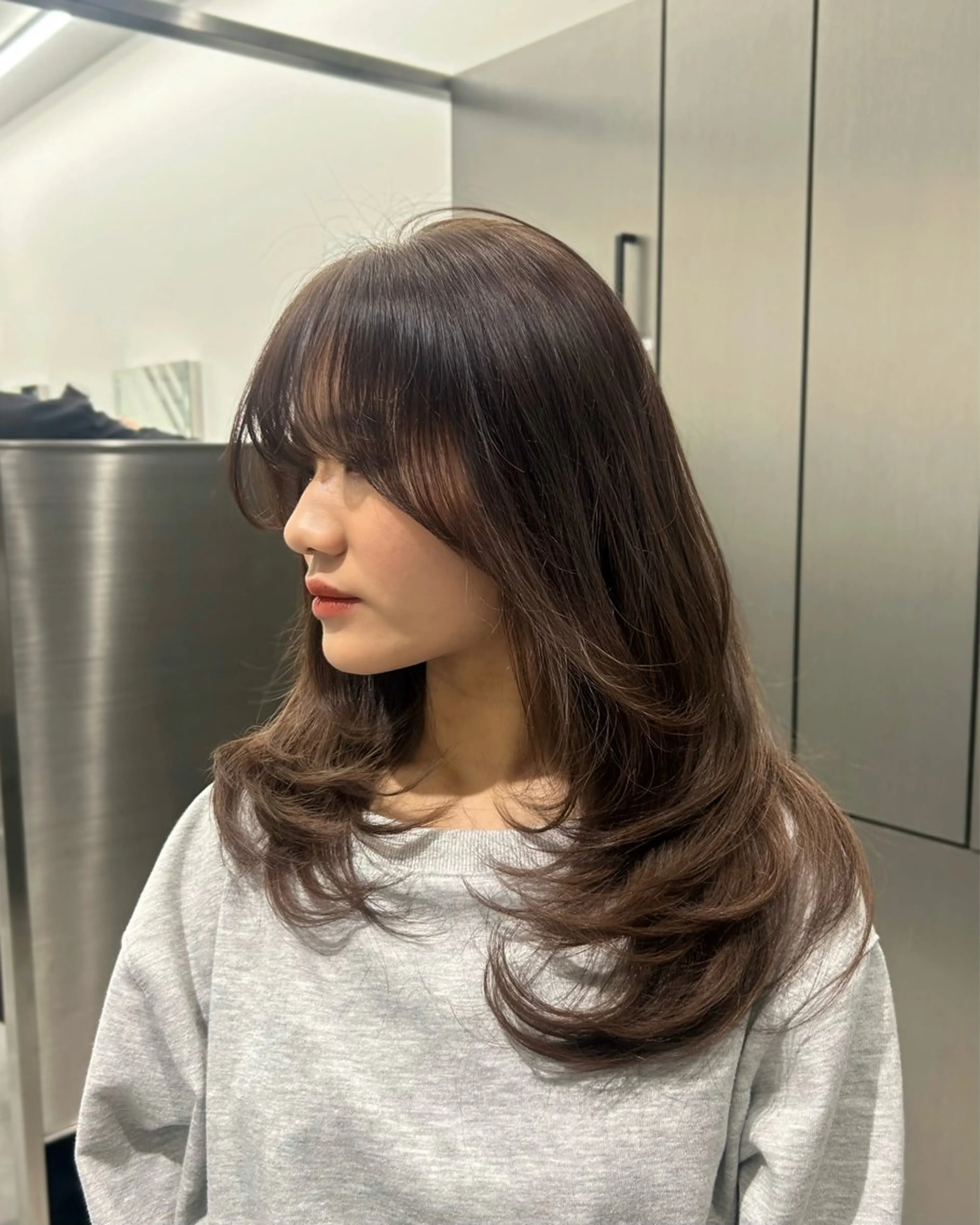 ロング レイヤーカット 大人レイヤー/艶美髪 🇺🇸TOMONAのヘアスタイル