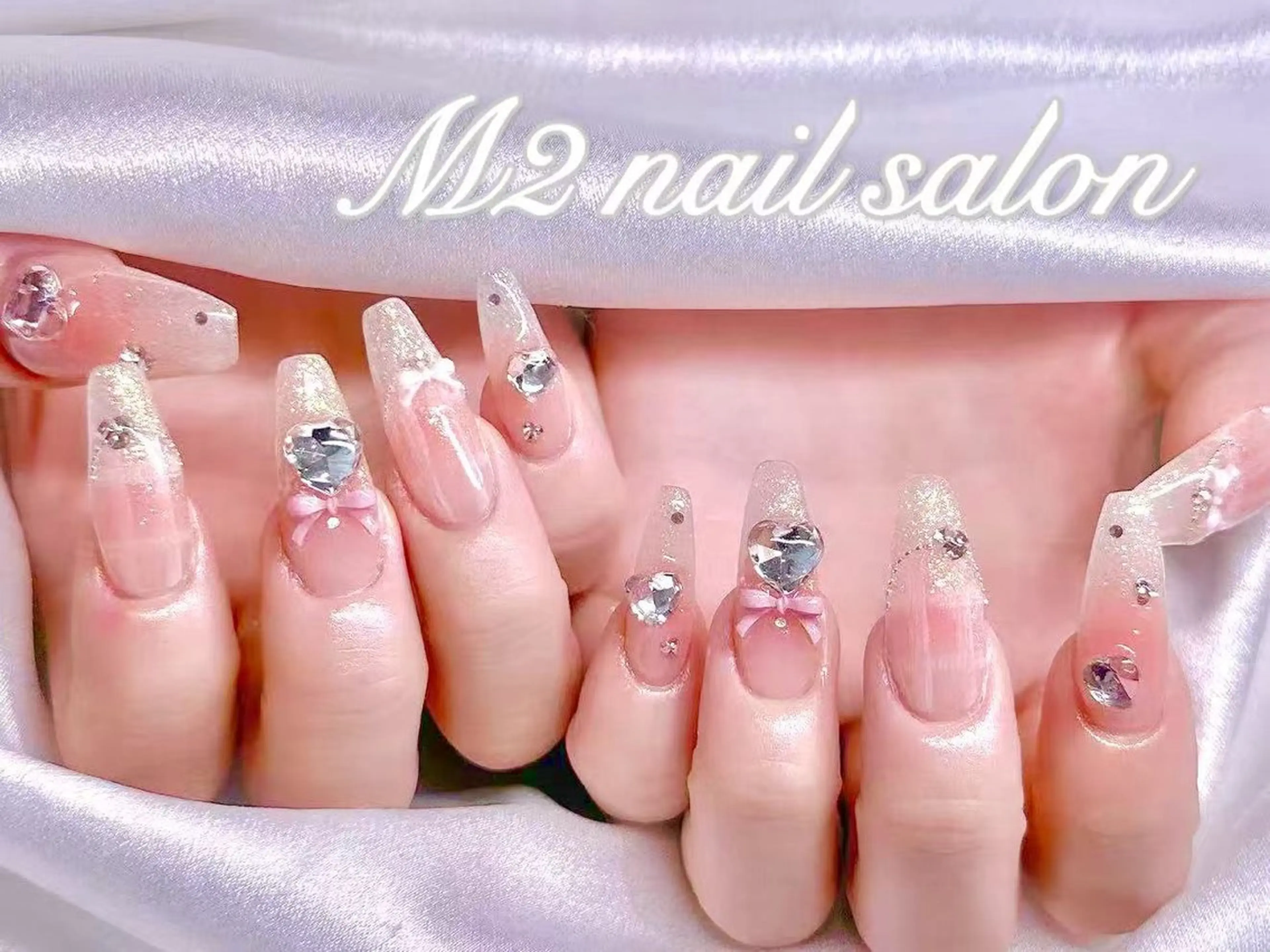 ネイル 長さだし専門店 M2　rikaのネイルデザイン