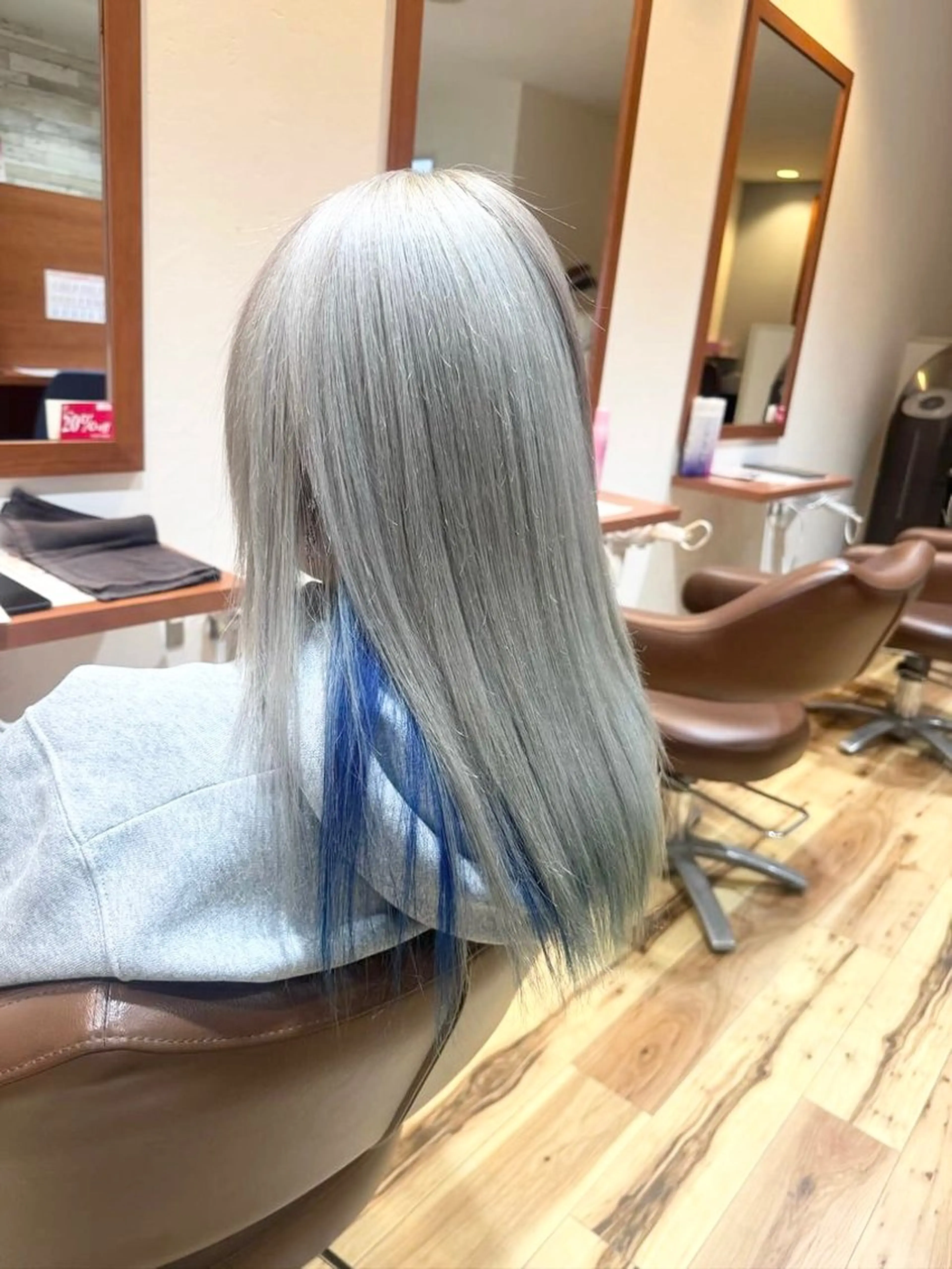 カラー ブルーカラー 萩原 凌✄﻿のヘアスタイル