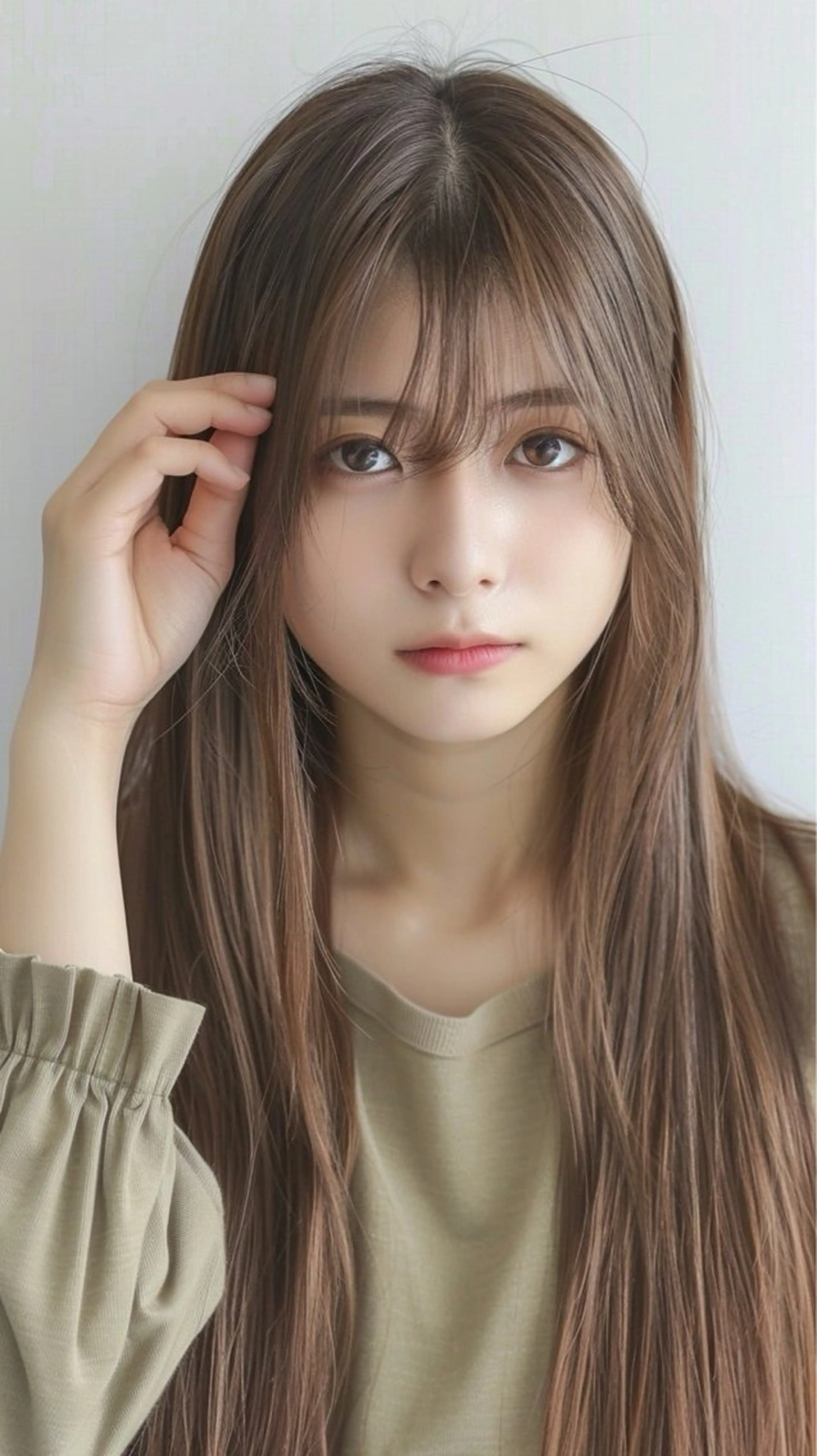 セミロング カット トリートメント 🫧赤み消し/トーン アップカラー/りゅうのヘアスタイル