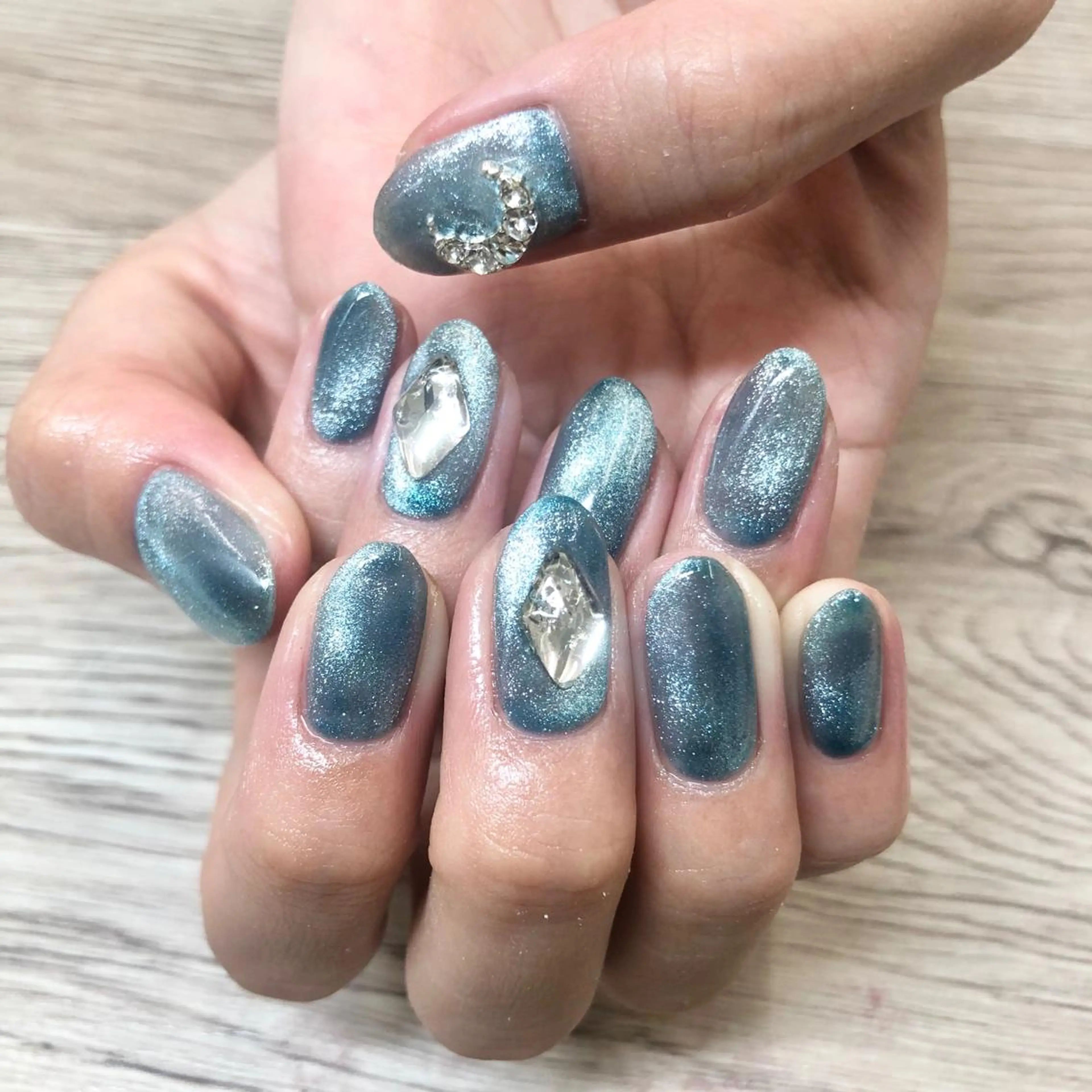 ネイル マグネットネイル ハンドネイル フットネイル 🎀AYAKO 🎀中韓ネイルのネイルデザイン