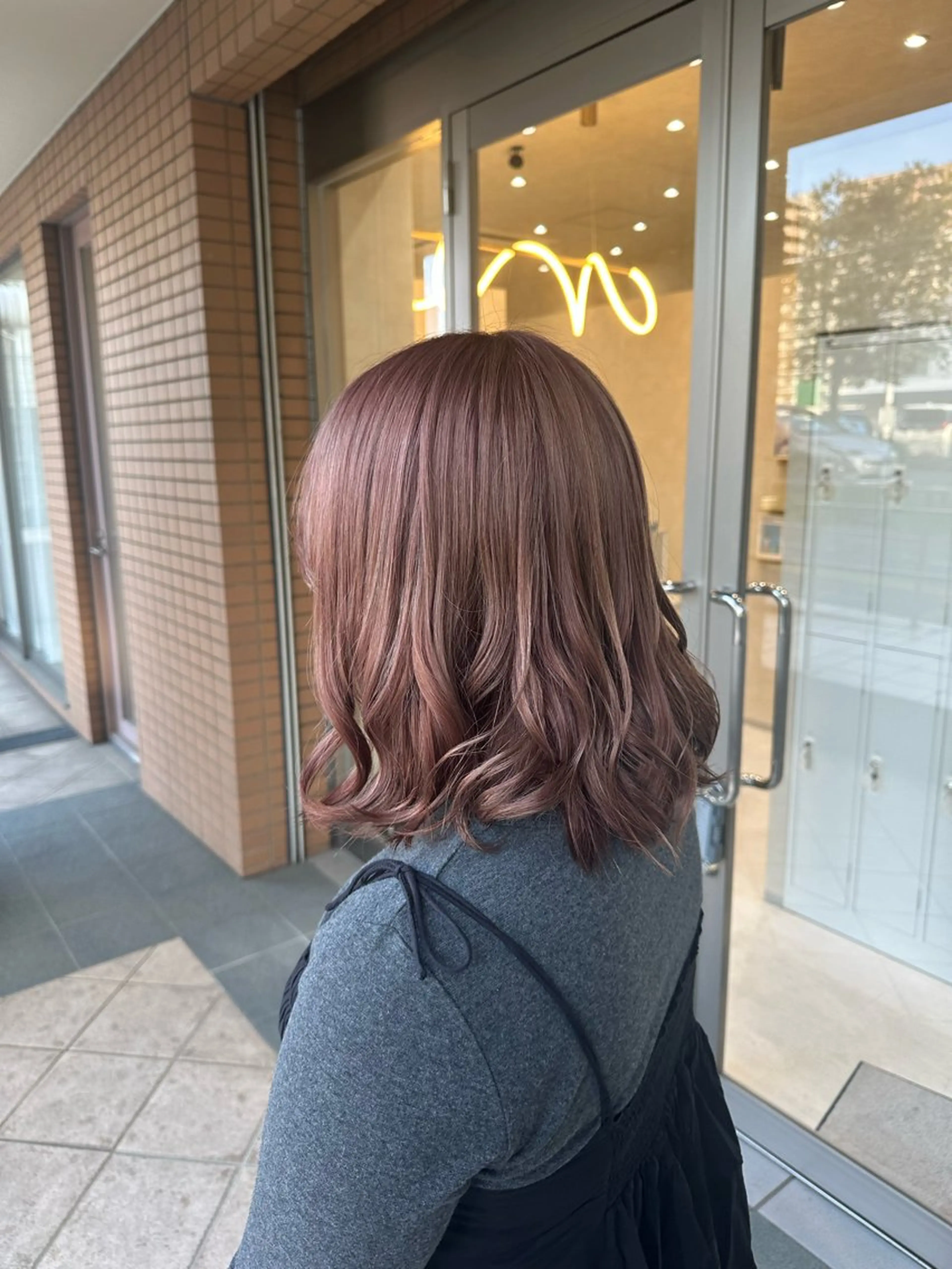 ミディアム 艶カラー✨ ʜɪʀᴀʀɪのヘアスタイル