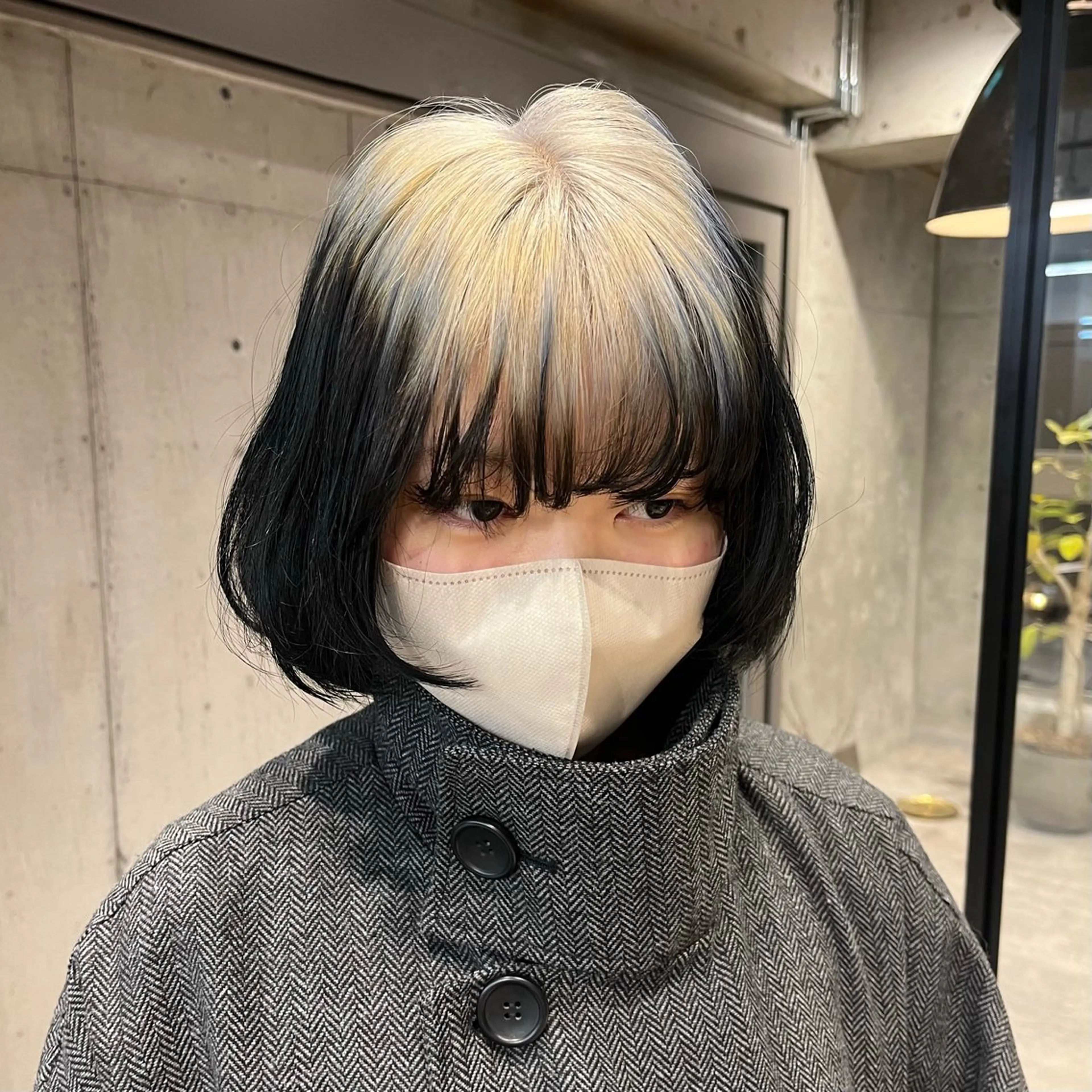 ミディアム カラー 最強デザインカラー/ ブリーチ/アヤミ🌟のヘアスタイル