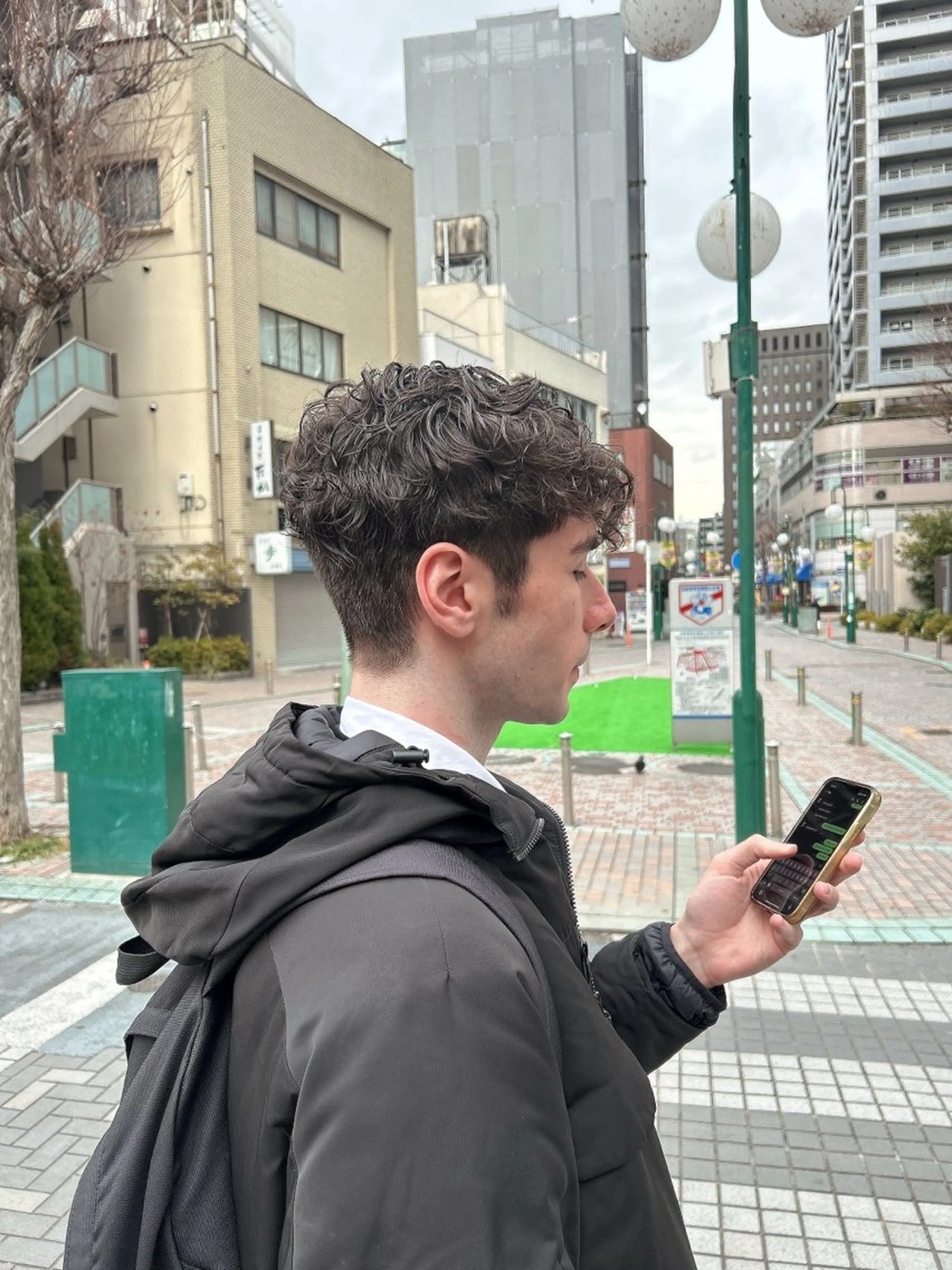 ショート メンズ 児玉 進之助のヘアスタイル