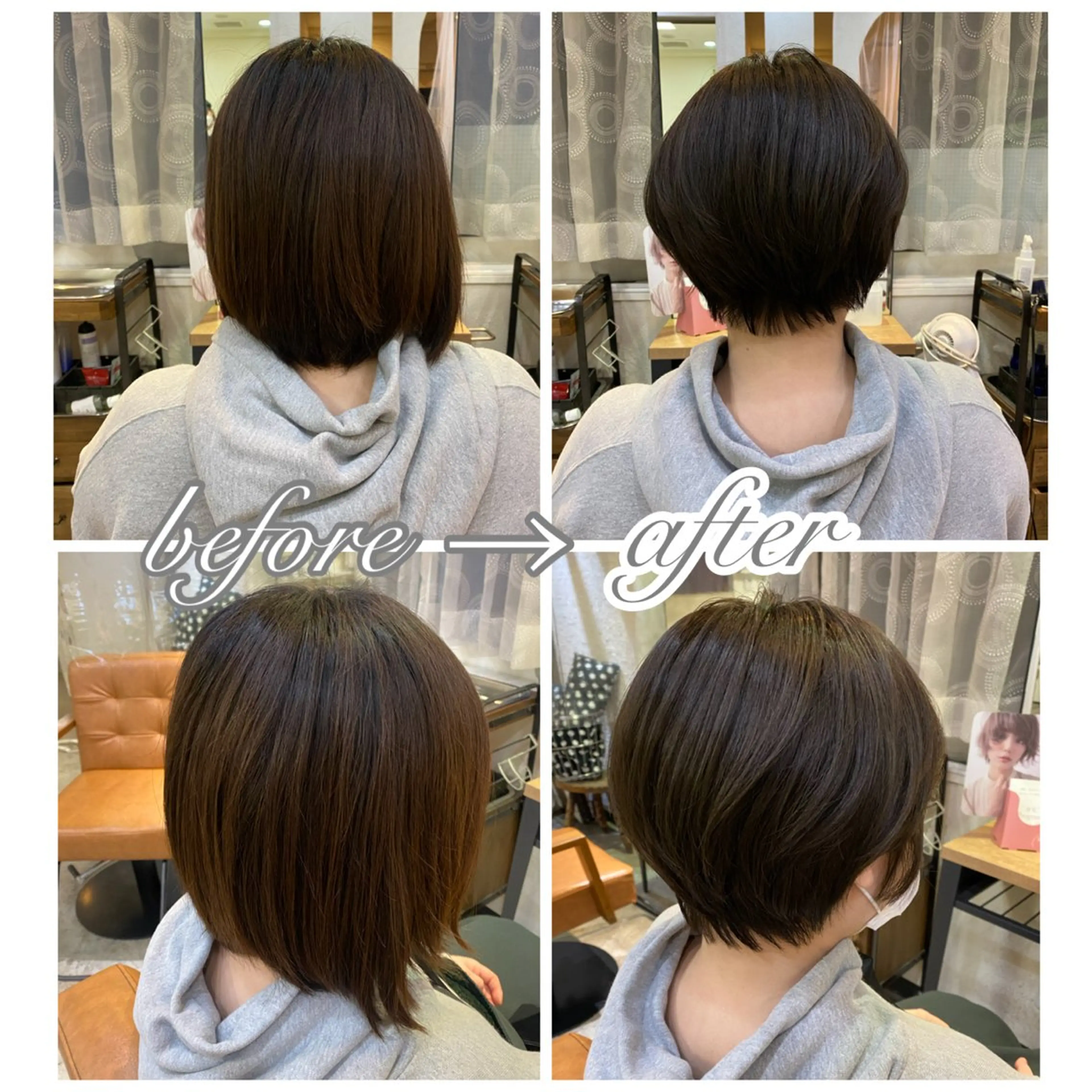 ショート 心斎橋美容室 ARCHEあやかのヘアスタイル