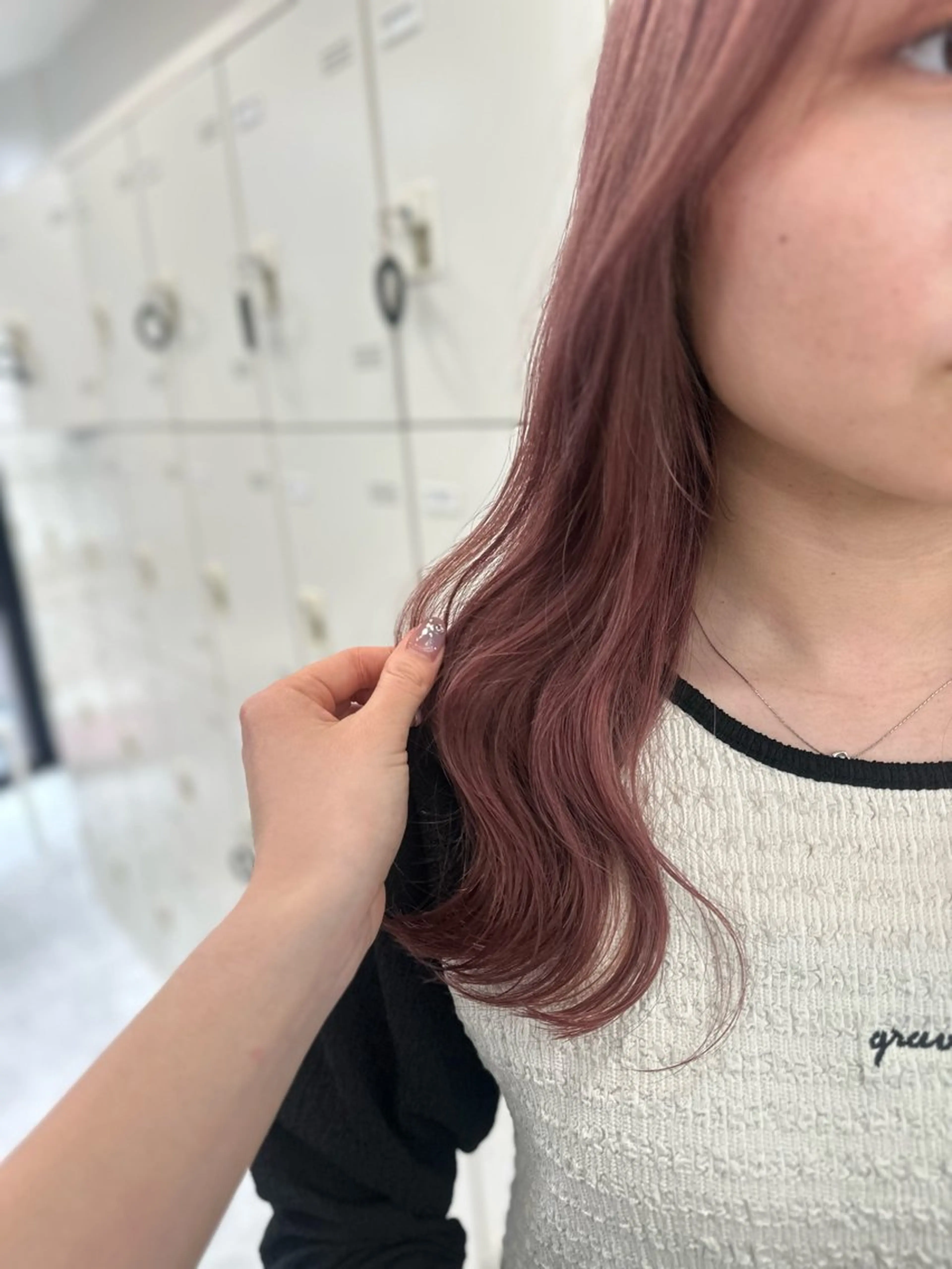 ミディアム カラー ヘアカラー トリートメント ヘッドスパ ヘアセット 似合わせstyle ❤︎misaki❤︎のヘアスタイル