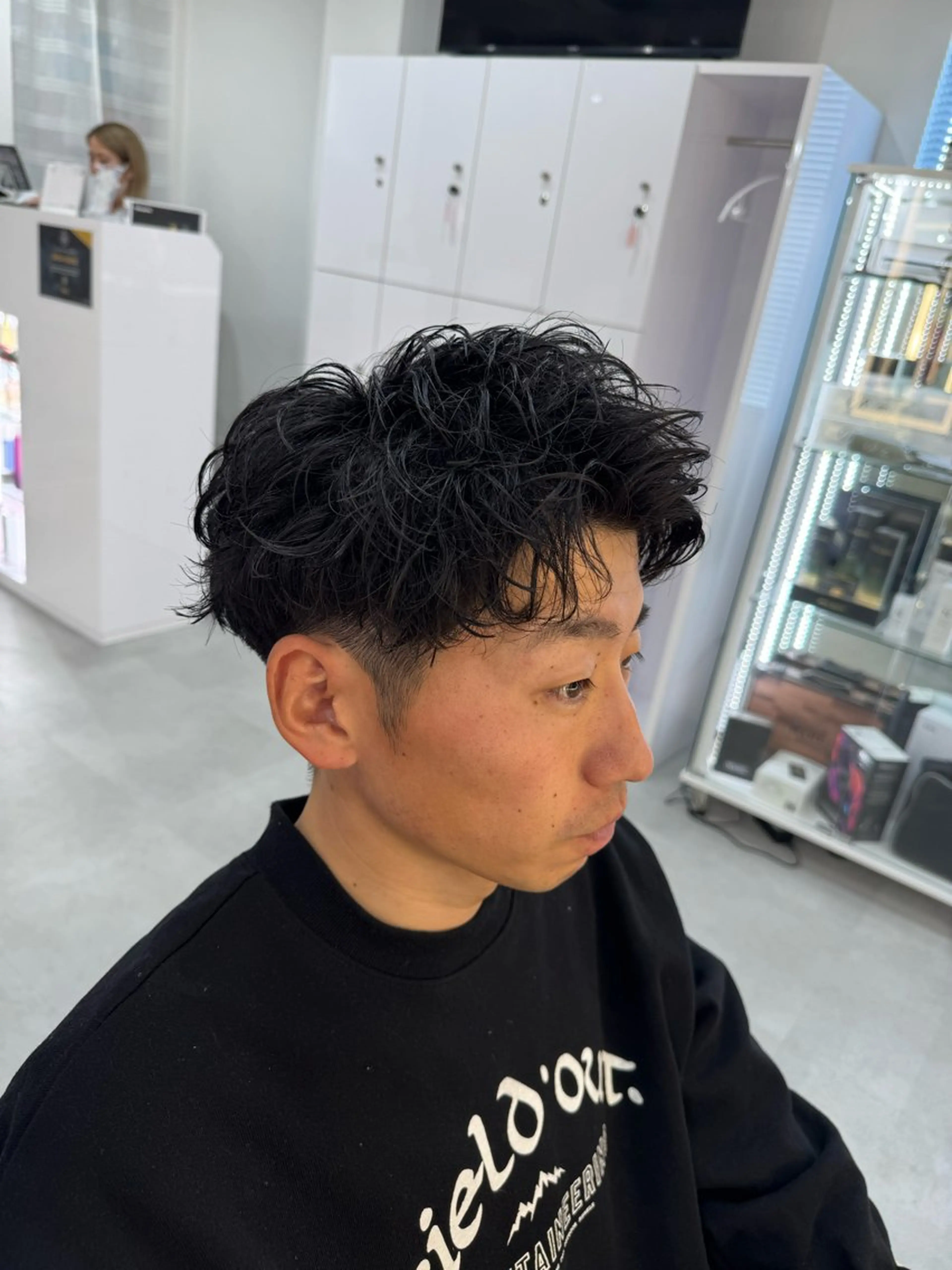 パーマ メンズ 山下 光太郎のヘアスタイル