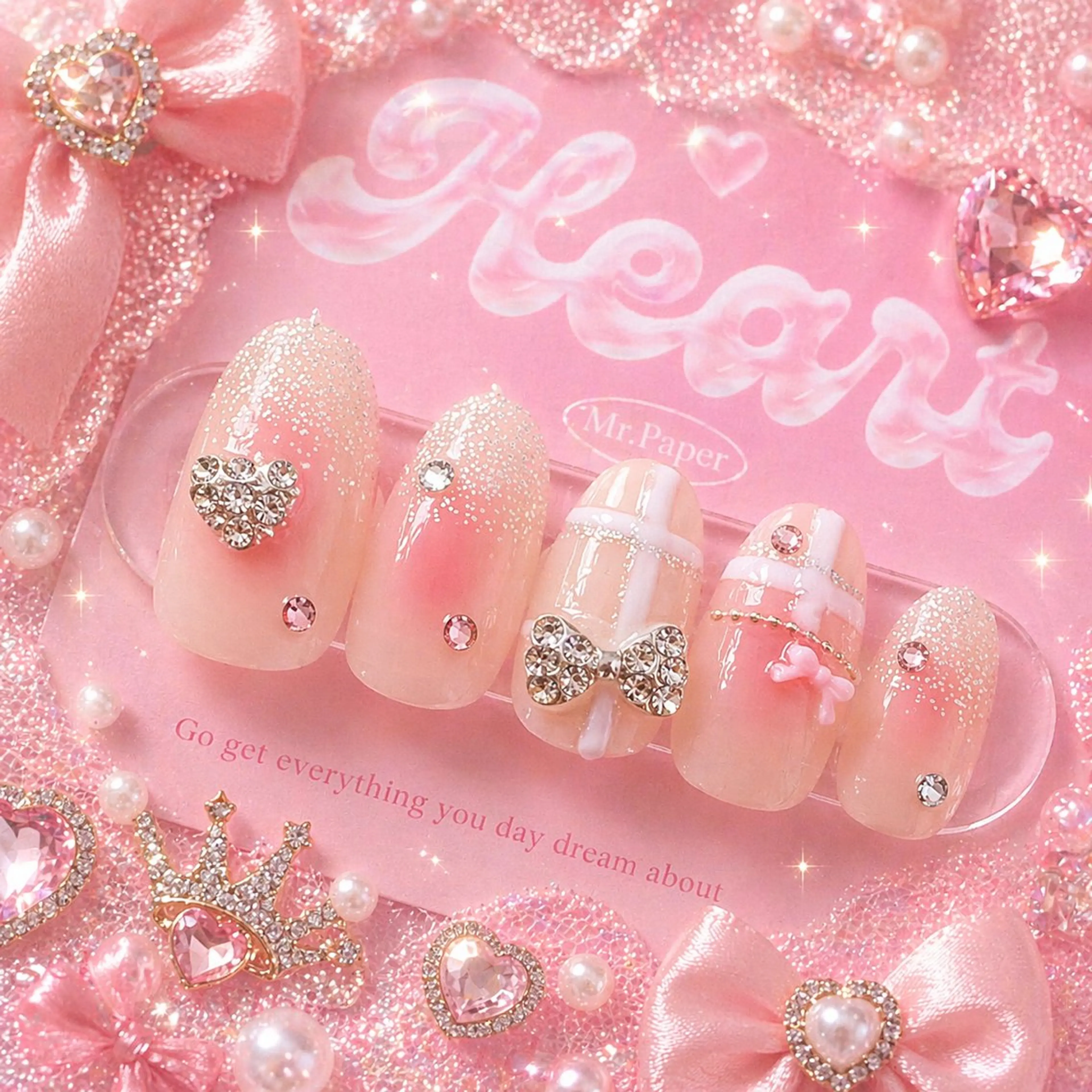 ネイル ハンドネイル MignonReve ♡EIMI🌈のネイルデザイン