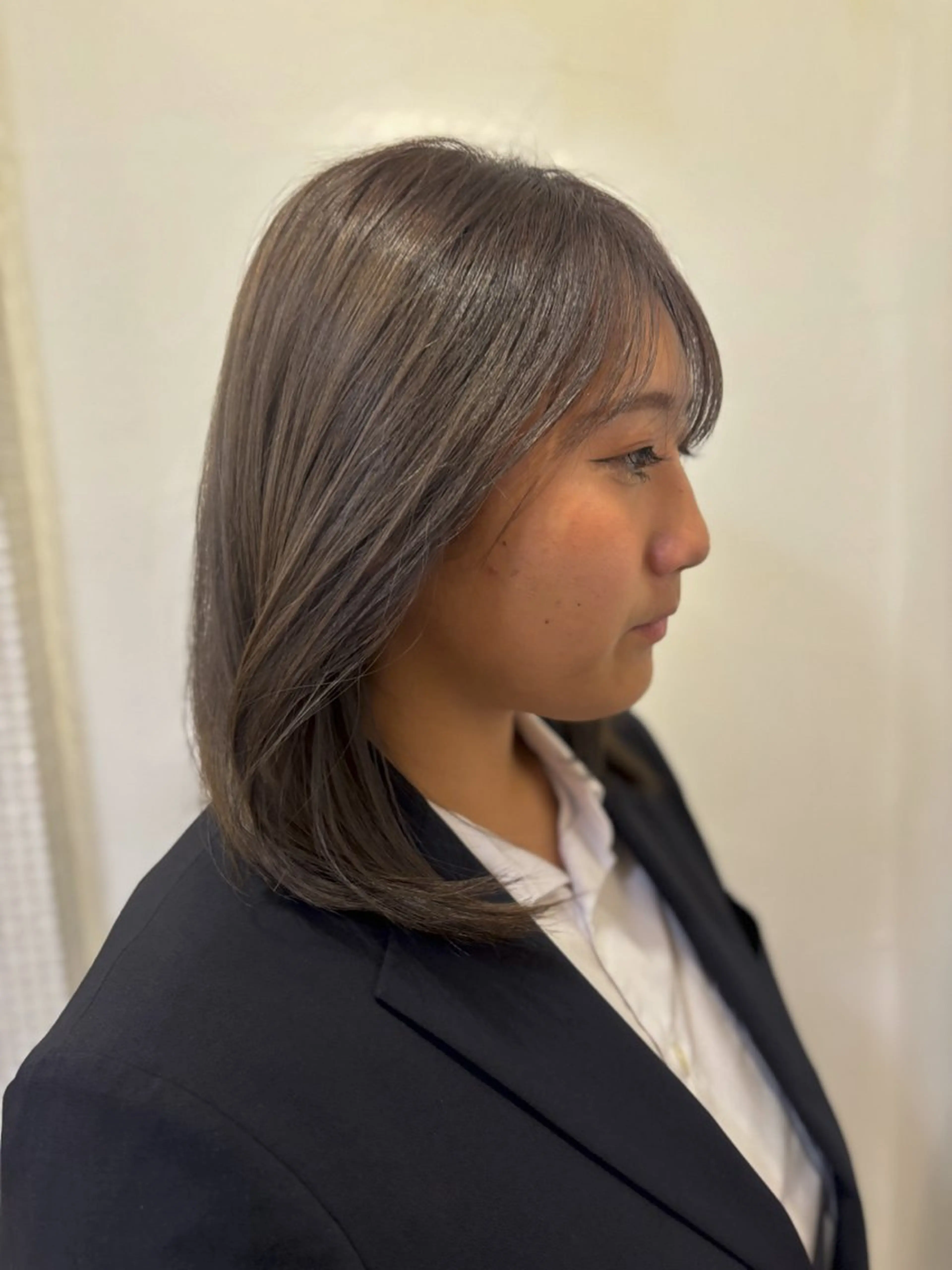ミディアム カラー ヘアカラー 🫧ボブ特化/洋平 🫧/【中目黒】のヘアスタイル