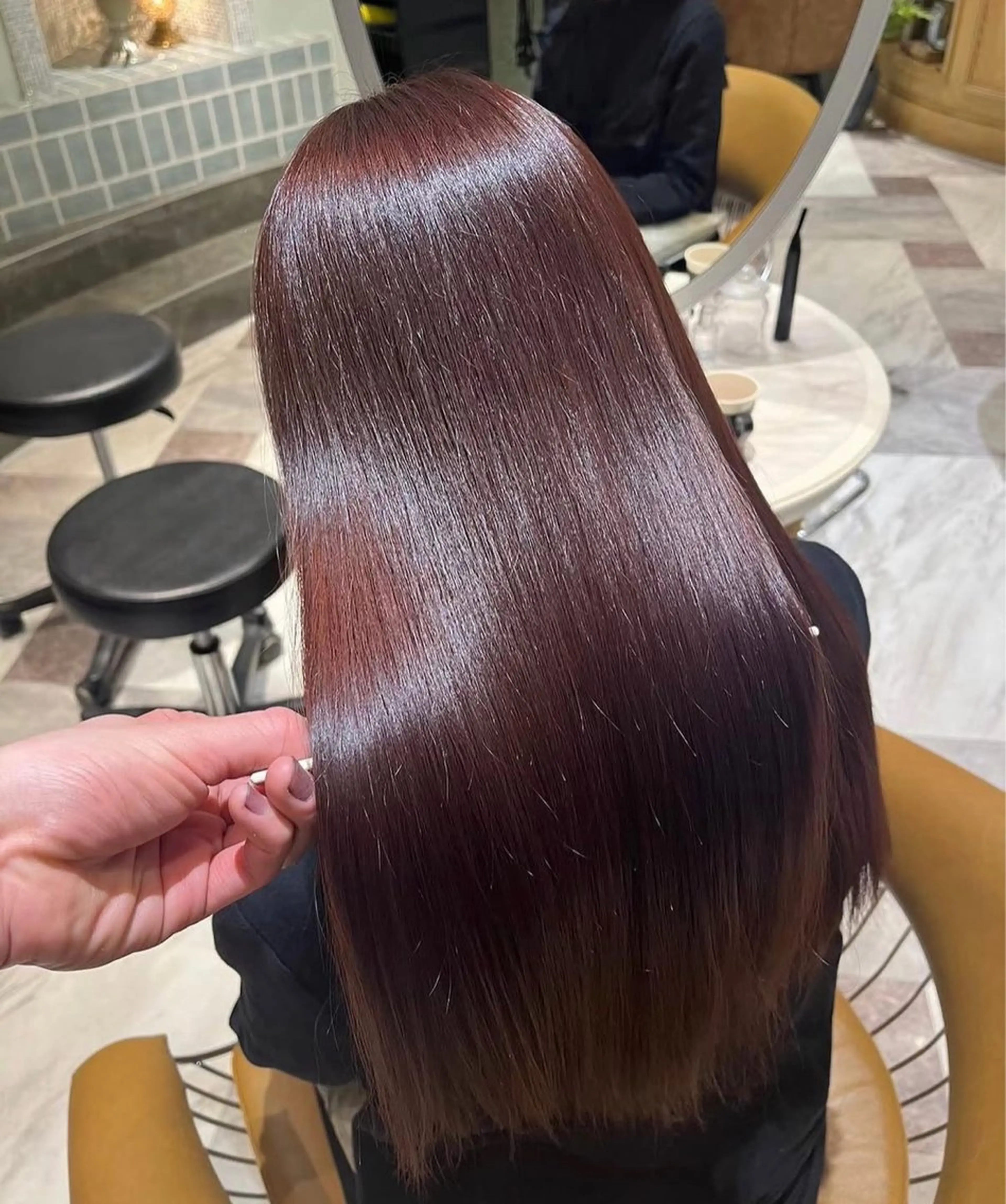 三井 千里のヘアスタイル