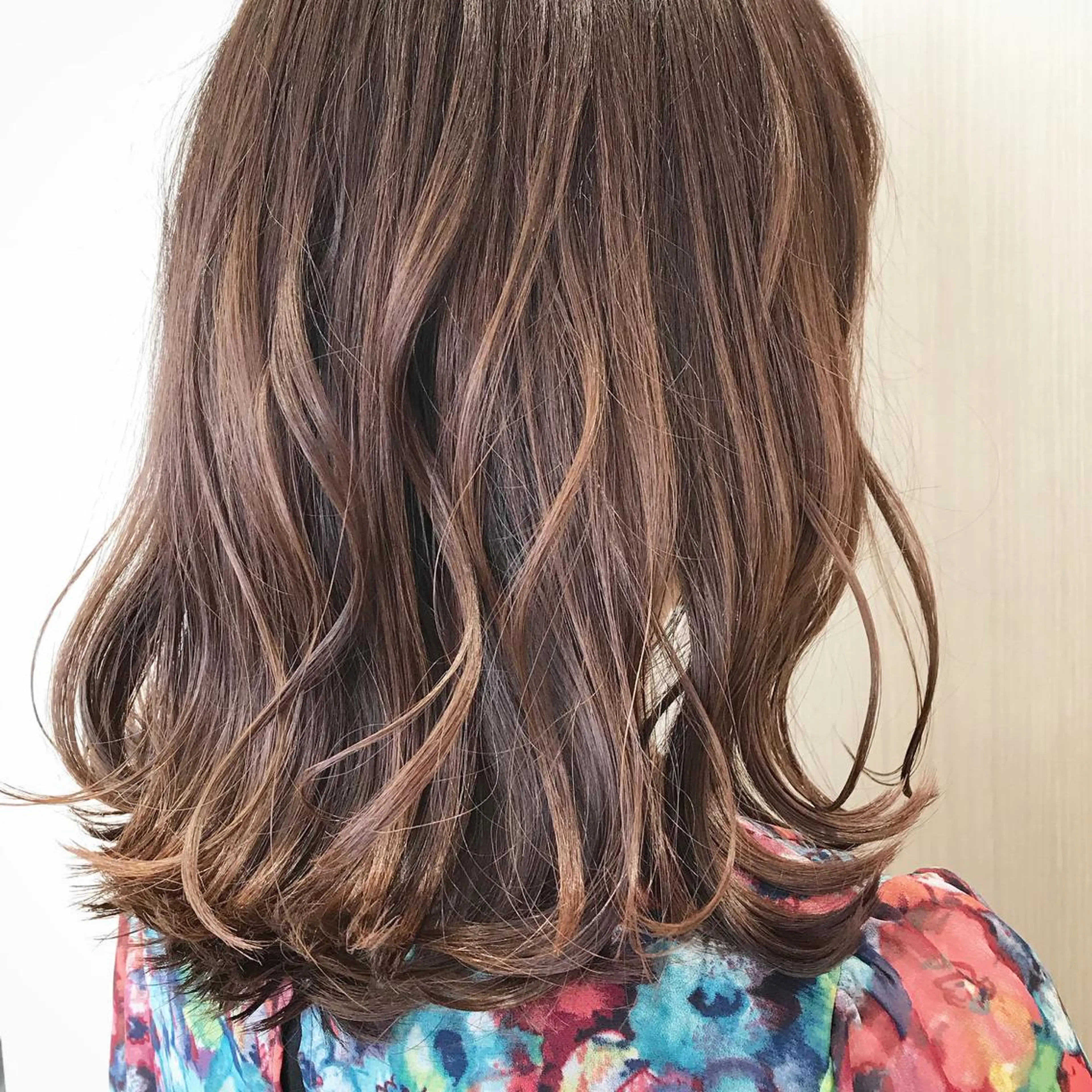 ミディアム ヘアカラー "オクムラ タクヤ"のヘアスタイル