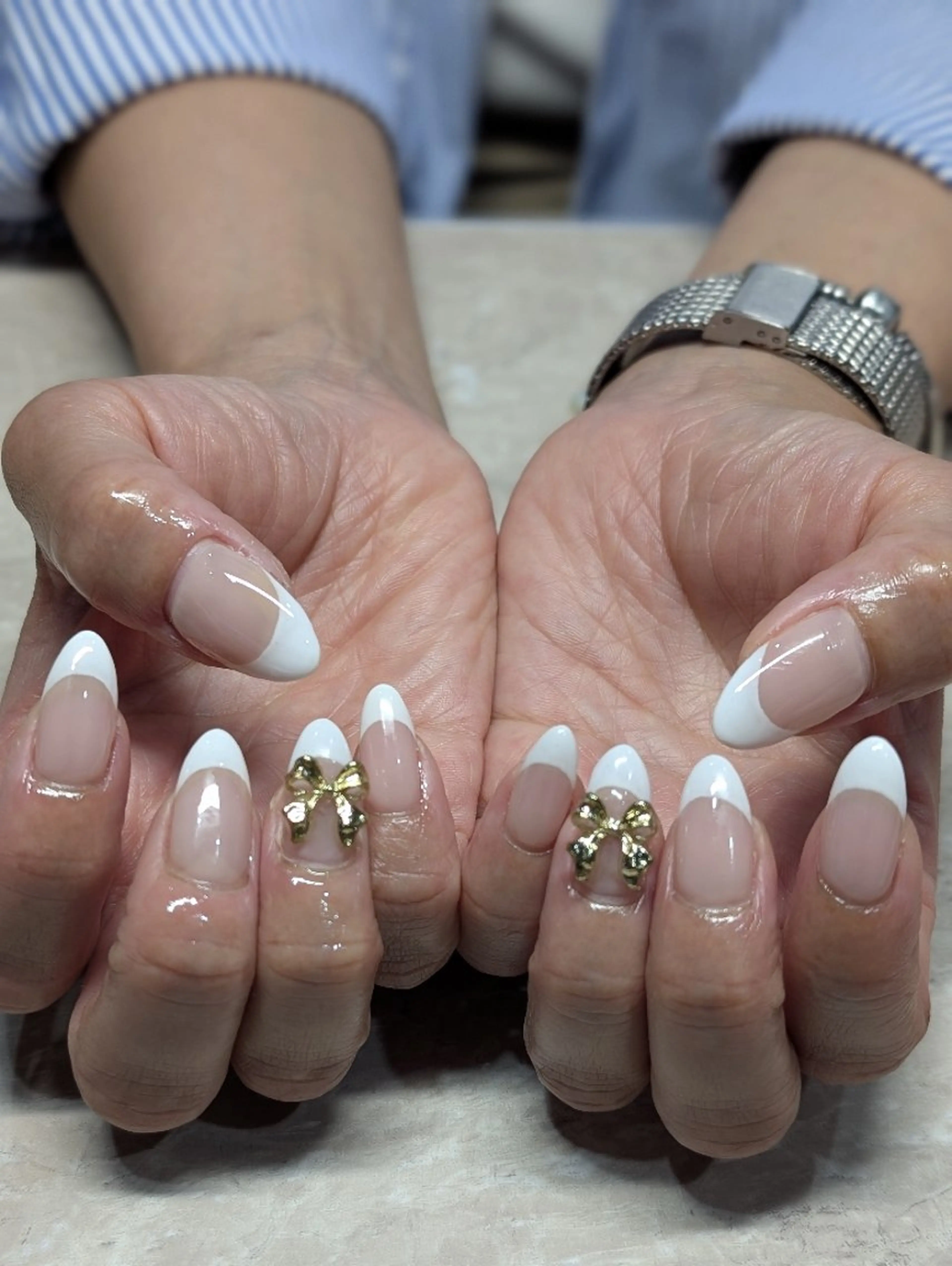 ネイル フレンチネイル 8andyu nail♡のネイルデザイン