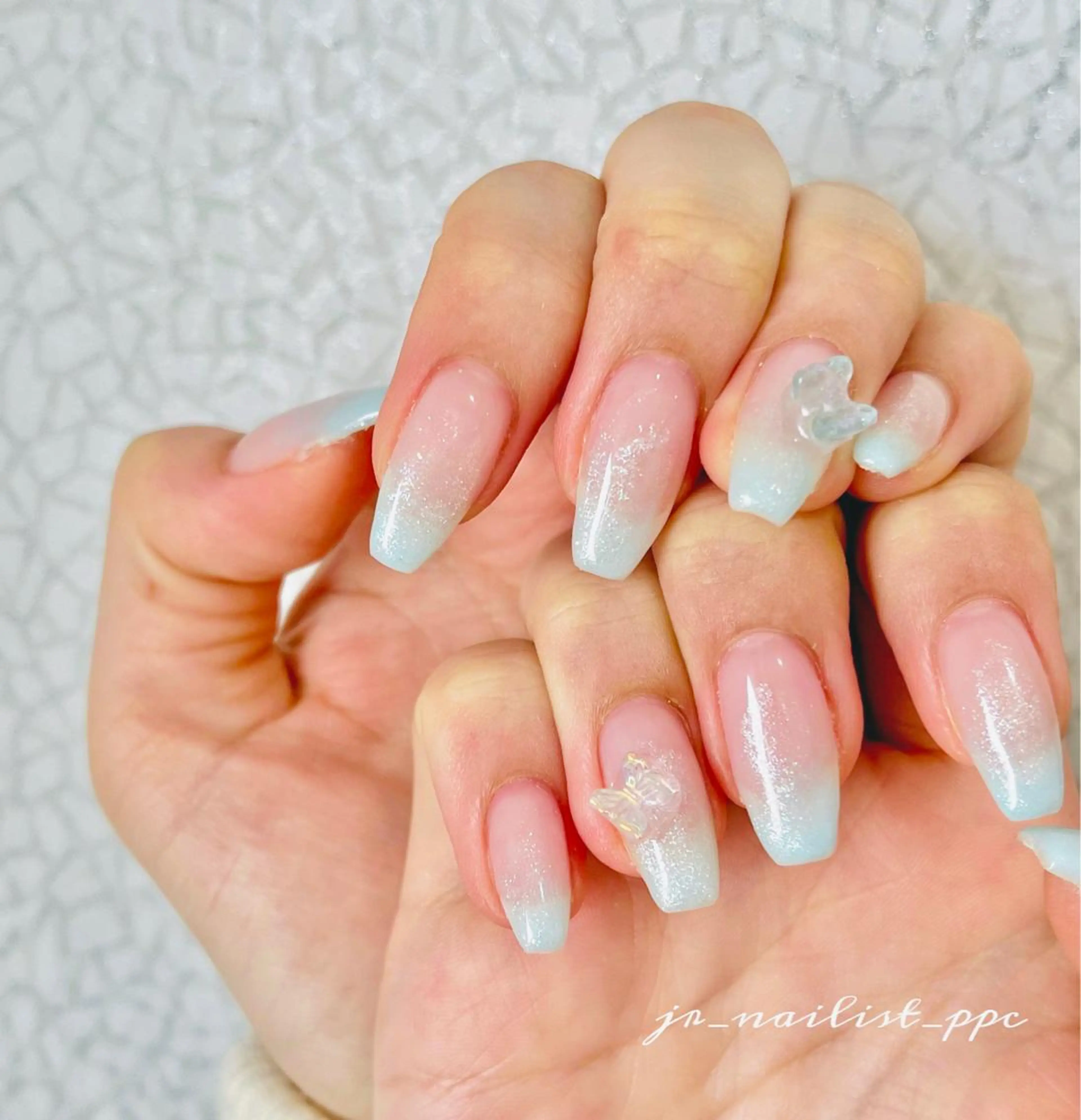 ネイル 持ち込み ハンドネイル 悦田joieange 京橋店のネイルデザイン