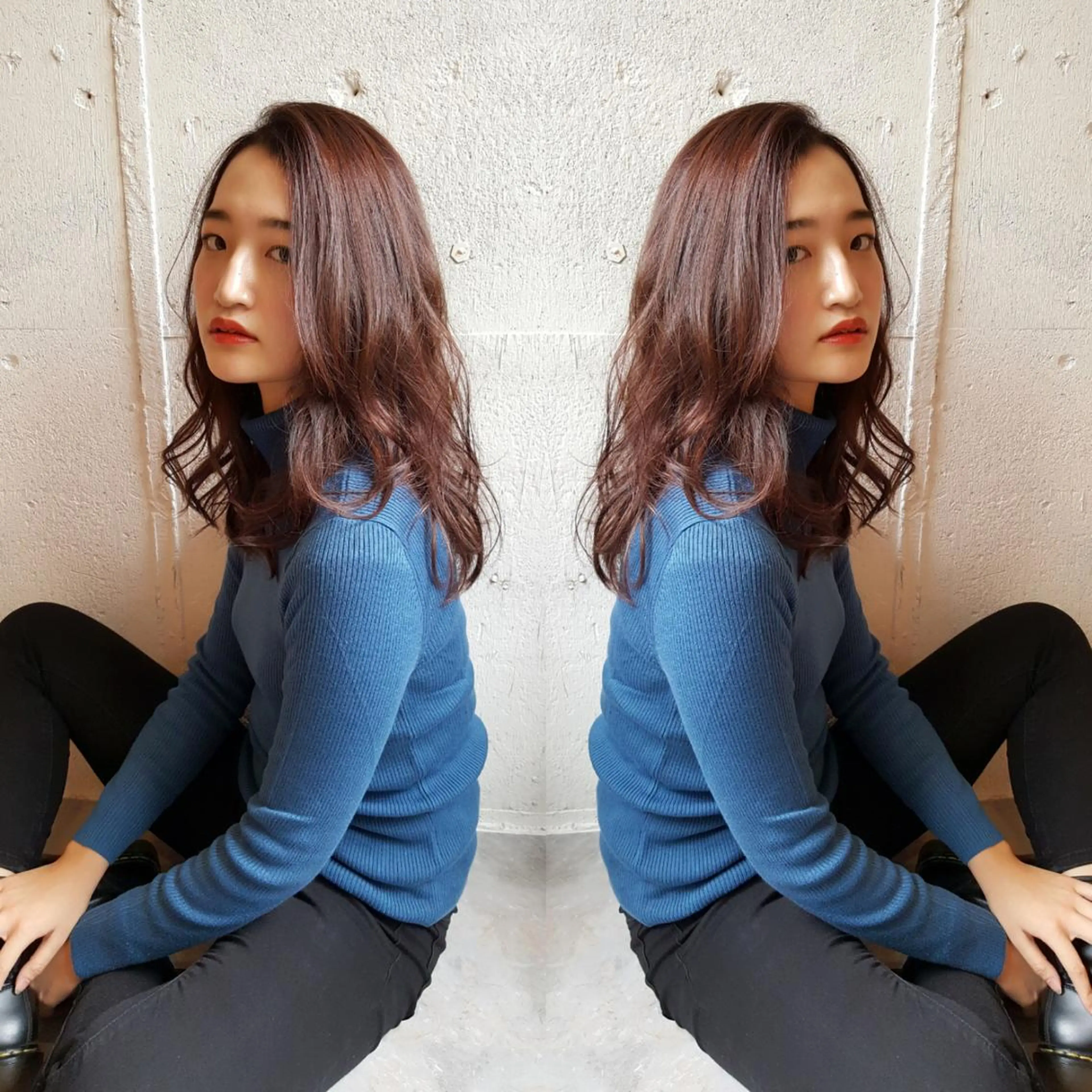 ロング あらき ちさとのヘアスタイル