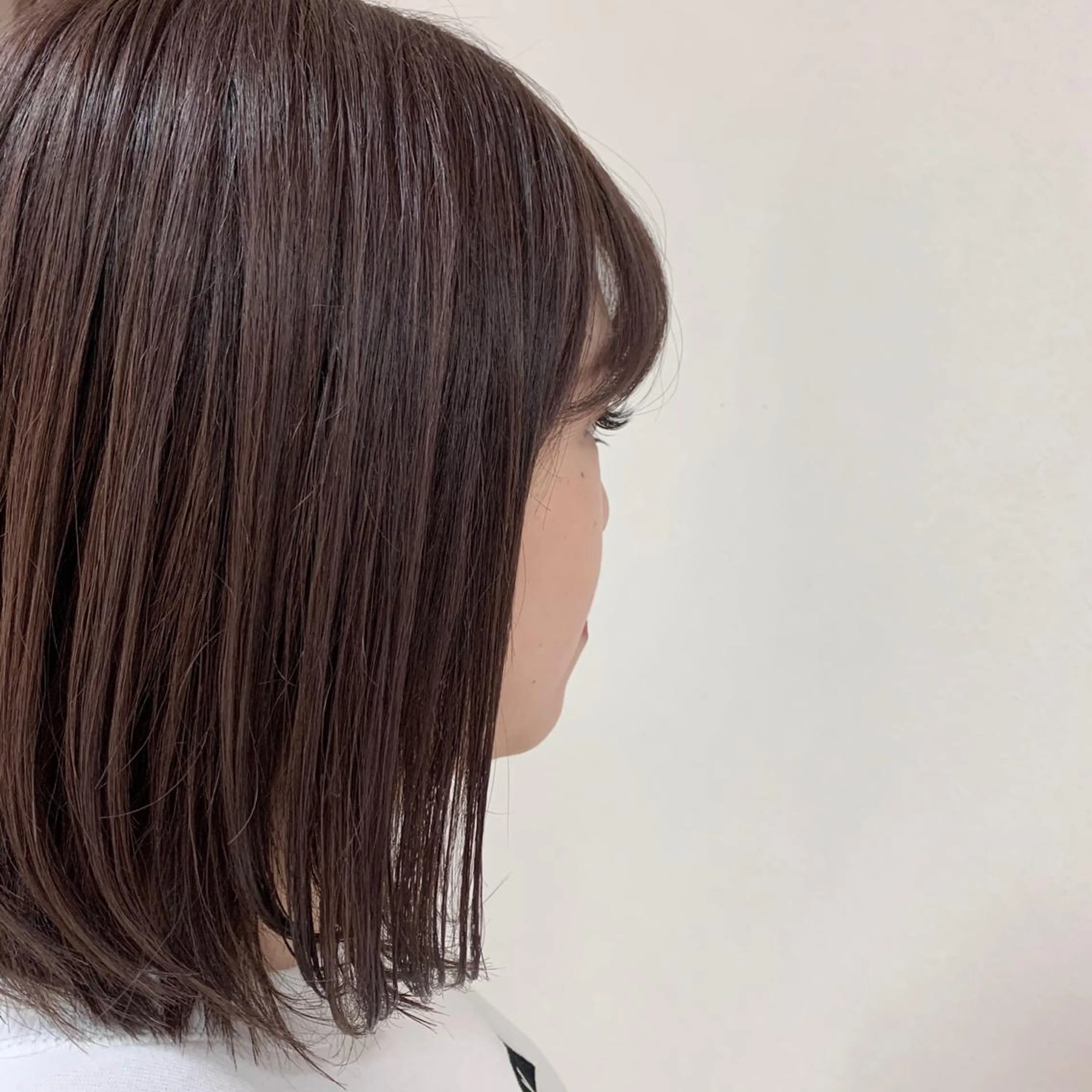 ミディアム カラー ヘアアレンジ カット ヘアカラー トリートメント 【Sweep】おじま のぞみのヘアスタイル