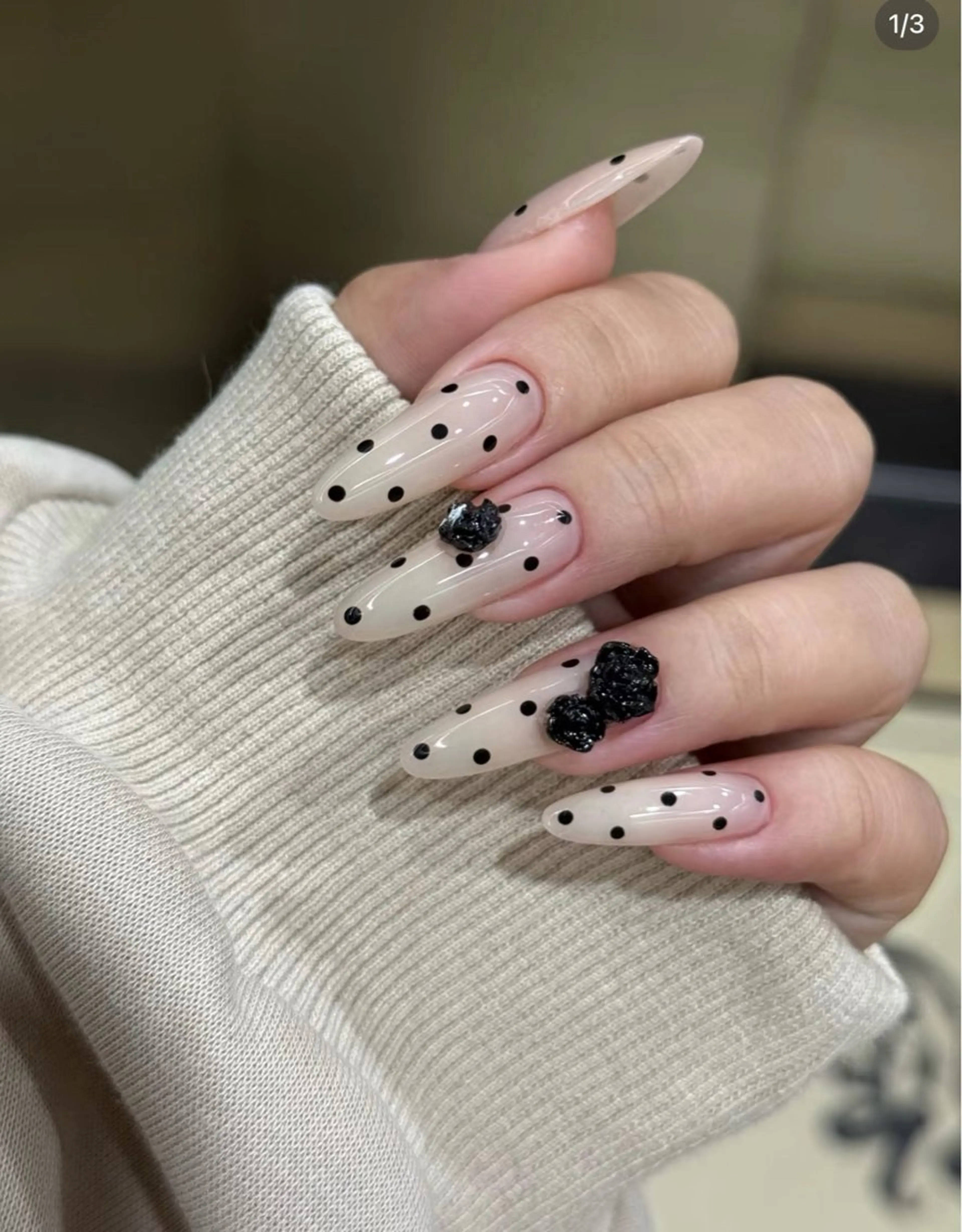ネイル フレンチネイル キラキラネイル 韓国ネイル シンプルネイル ワンホンネイル ハンドネイル MEI Nailのネイルデザイン
