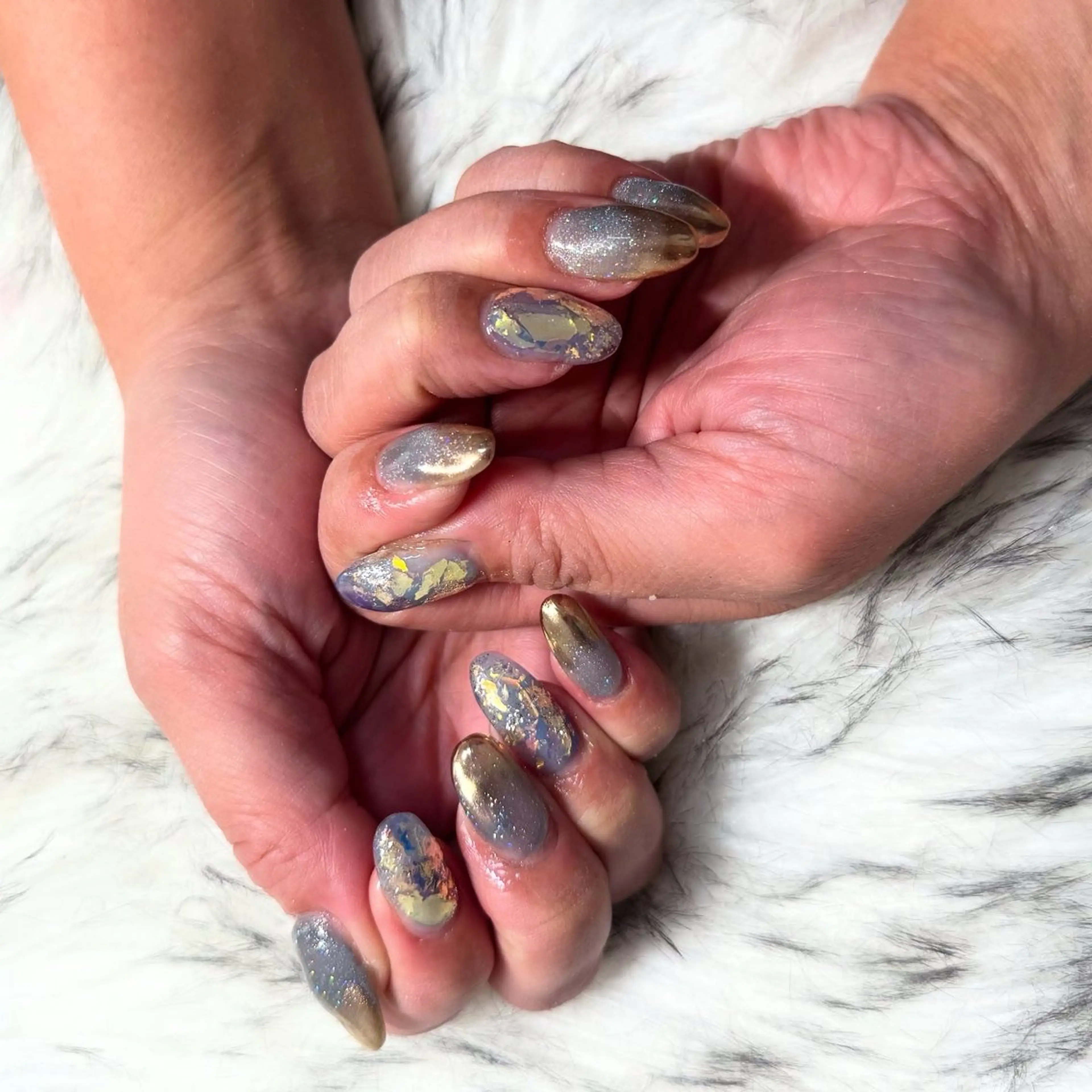 セミロング ハンドネイル mao .のネイルデザイン