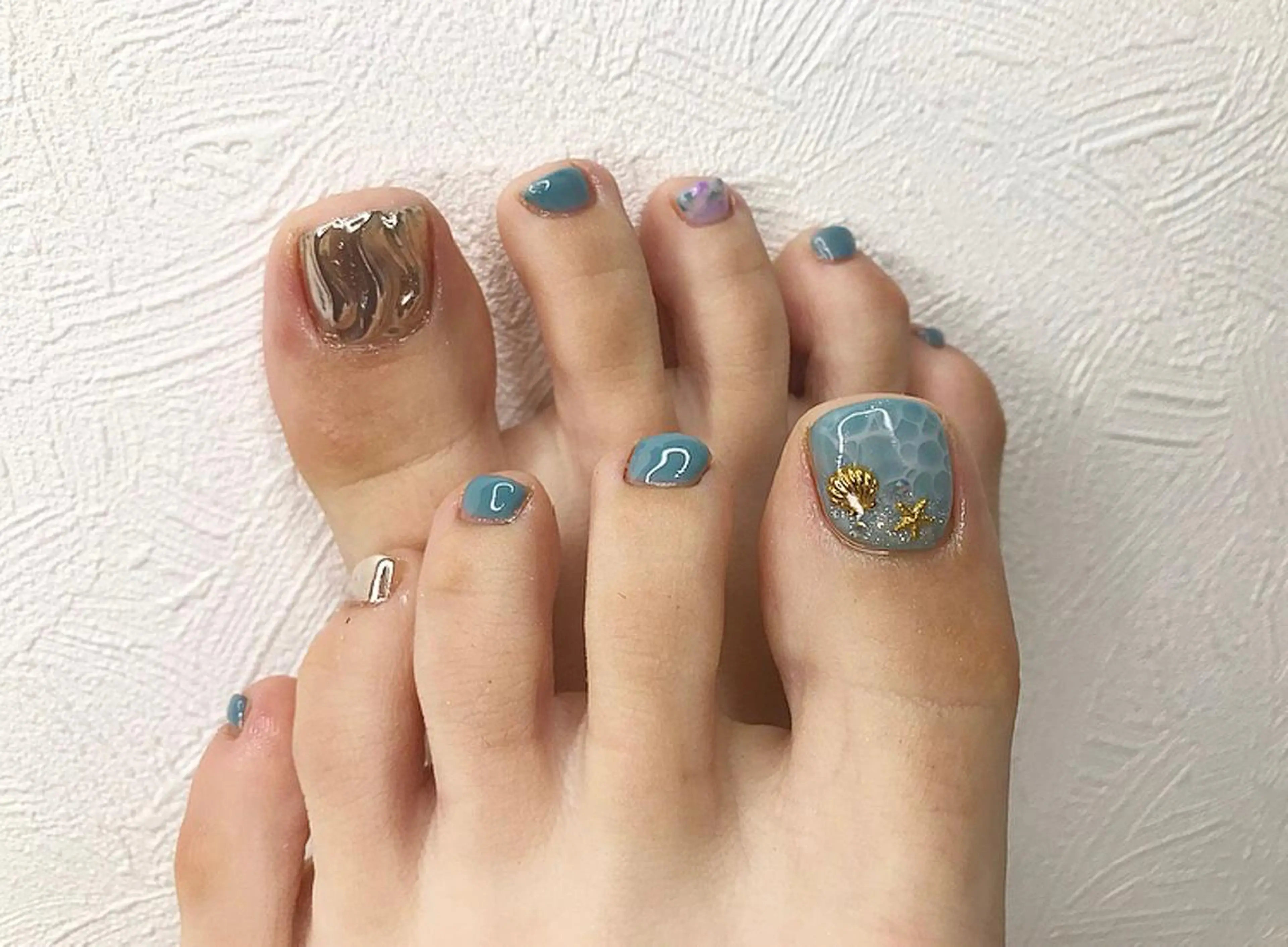 ネイル ミラーネイル Nail Salon Blanche所属・Nail Salon Blancheのネイルデザイン