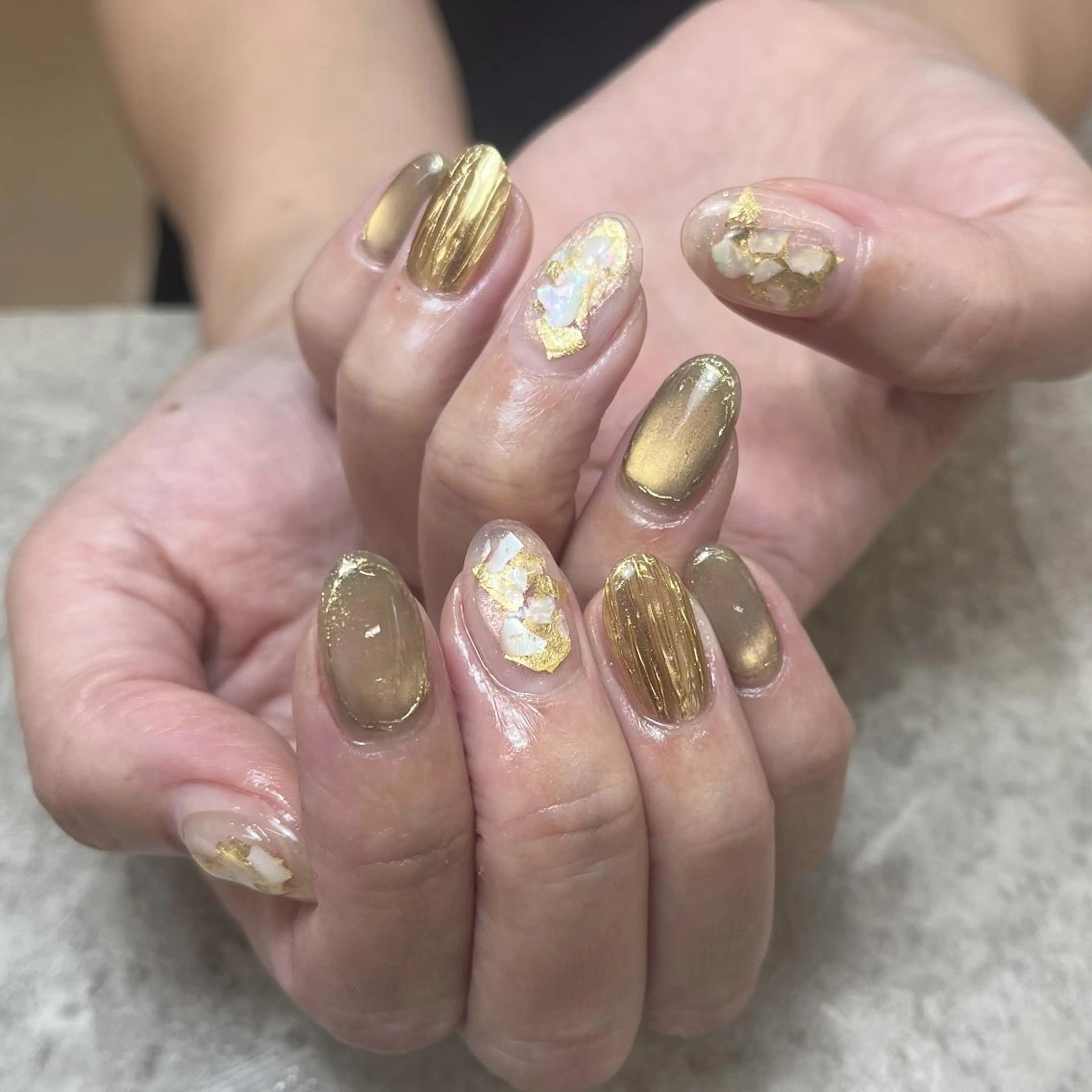 ネイル ハンドネイル kyoko✨個性派 /ニュアンスのネイルデザイン