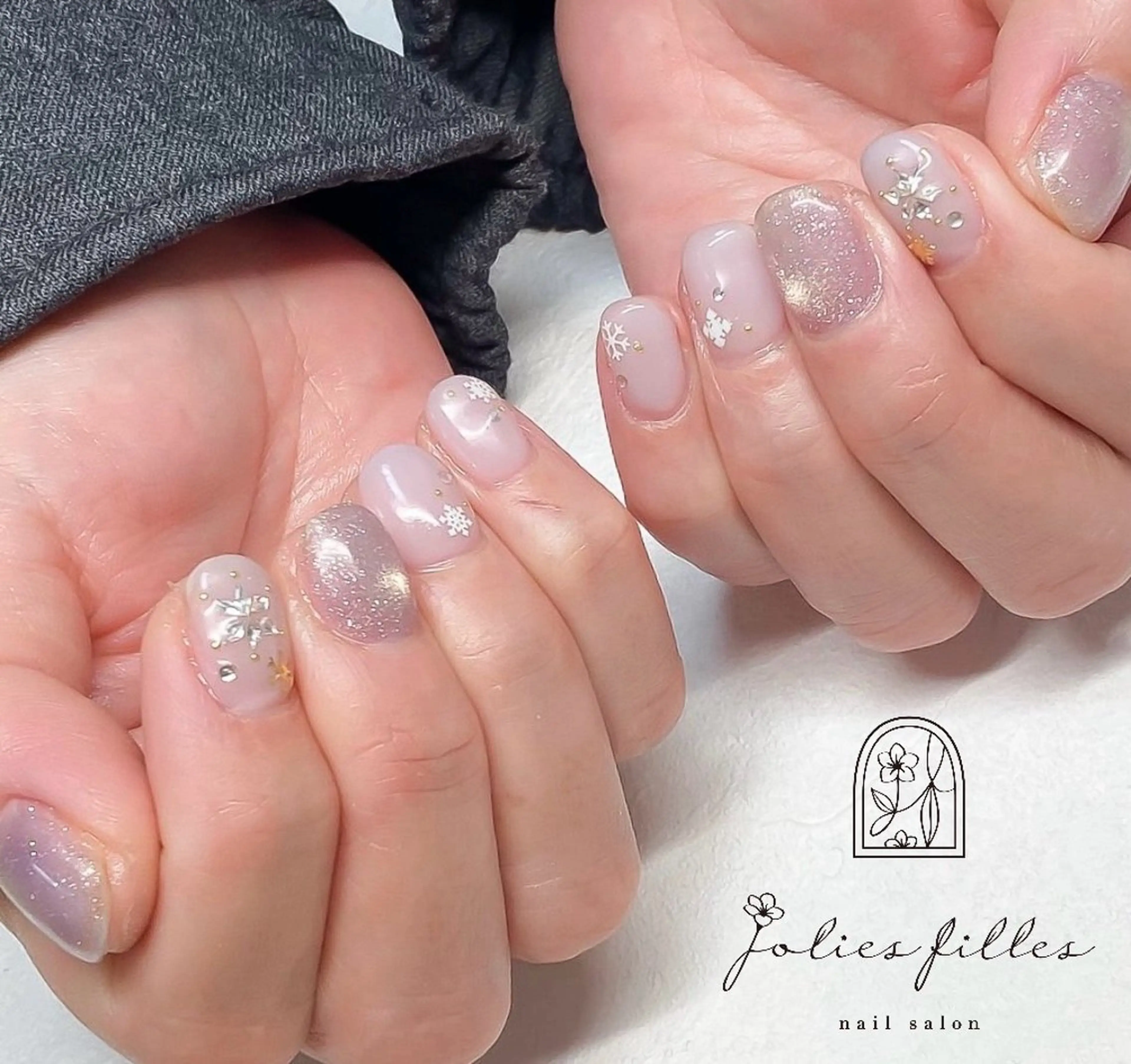 ネイル ハンドネイル ジョリフィーユ 中出のネイルデザイン