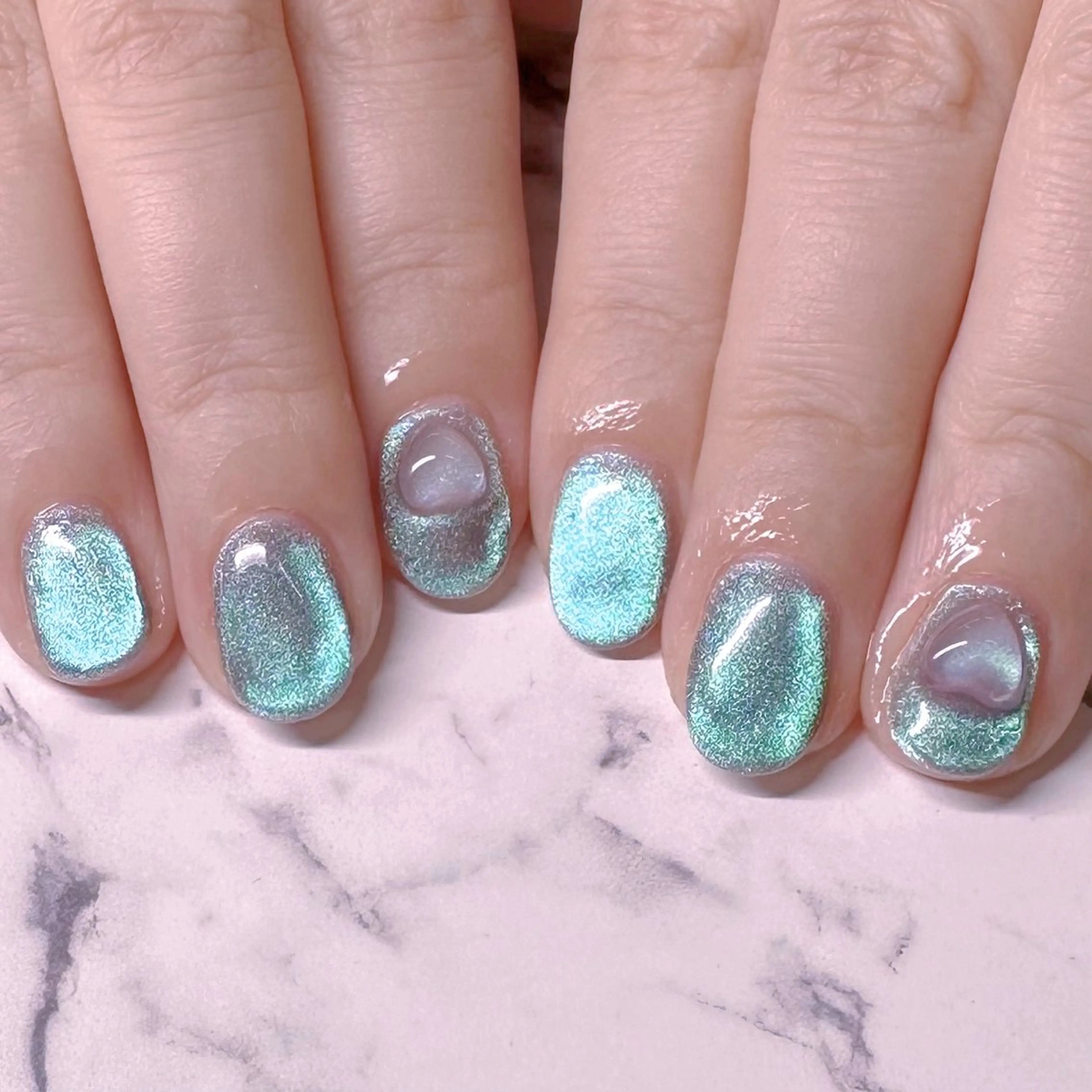 ネイル ハンドネイル I_p4ce所属・I_p4ce 🍊あい🍊のネイルデザイン