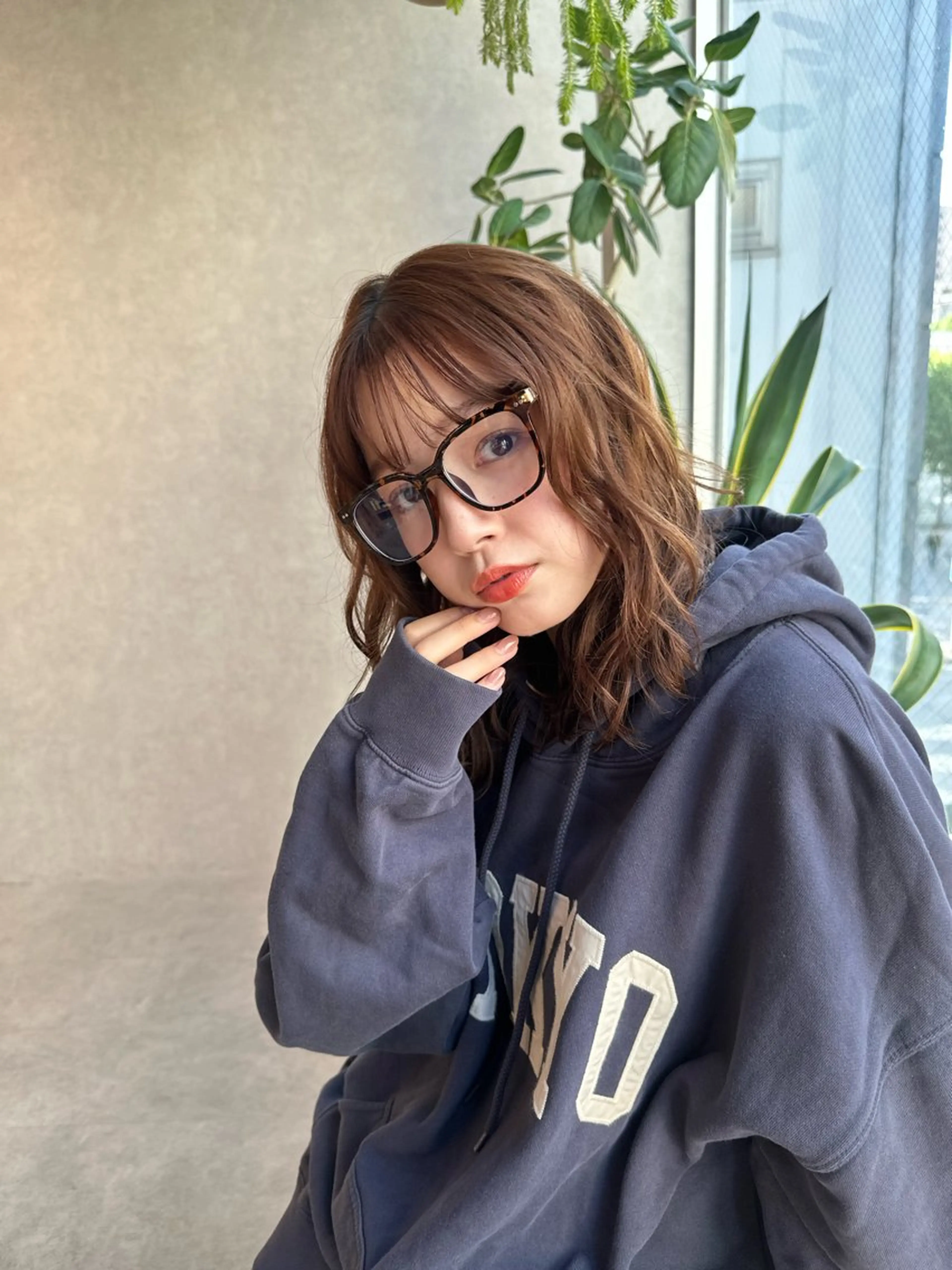 ミディアム パーマ ミディアムパーマ カット パーマ 🫧もも🫧 ／パーマ/似合わせ/のヘアスタイル