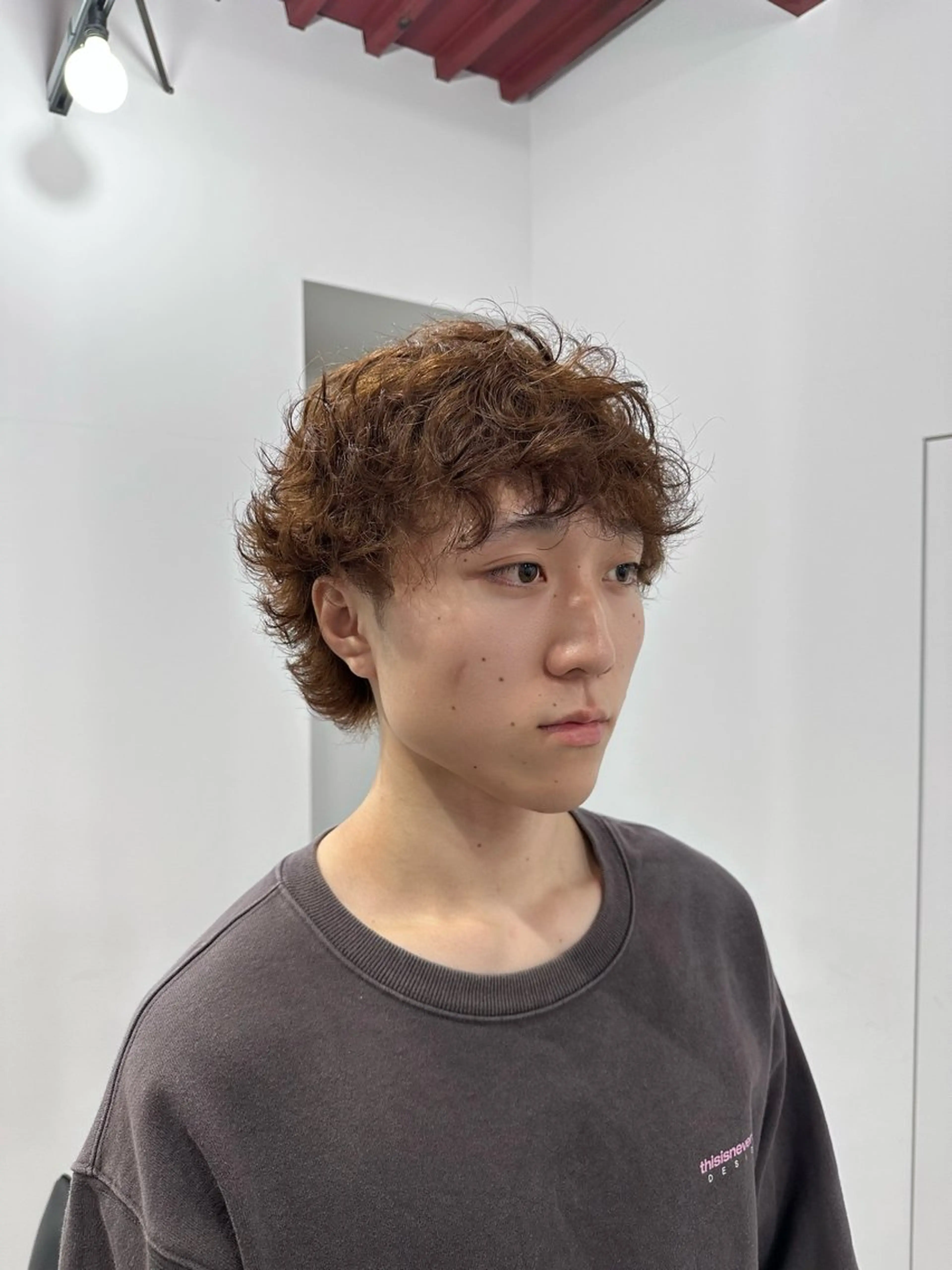 メンズ カット パーマ Shiro RENのヘアスタイル