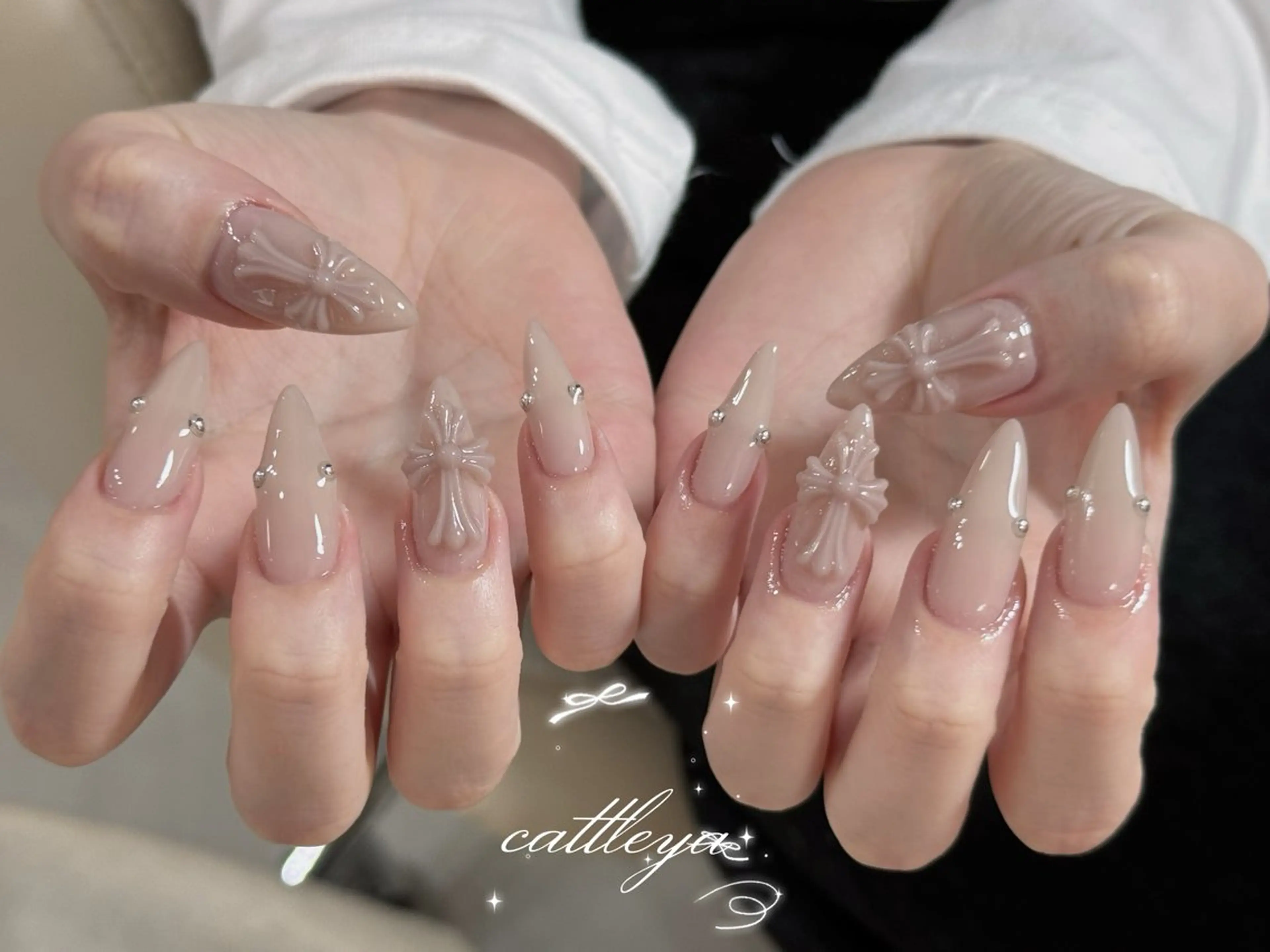 ネイル ハンドネイル ˖⊹Cattleya 吉祥寺♡˖ ⊹のネイルデザイン