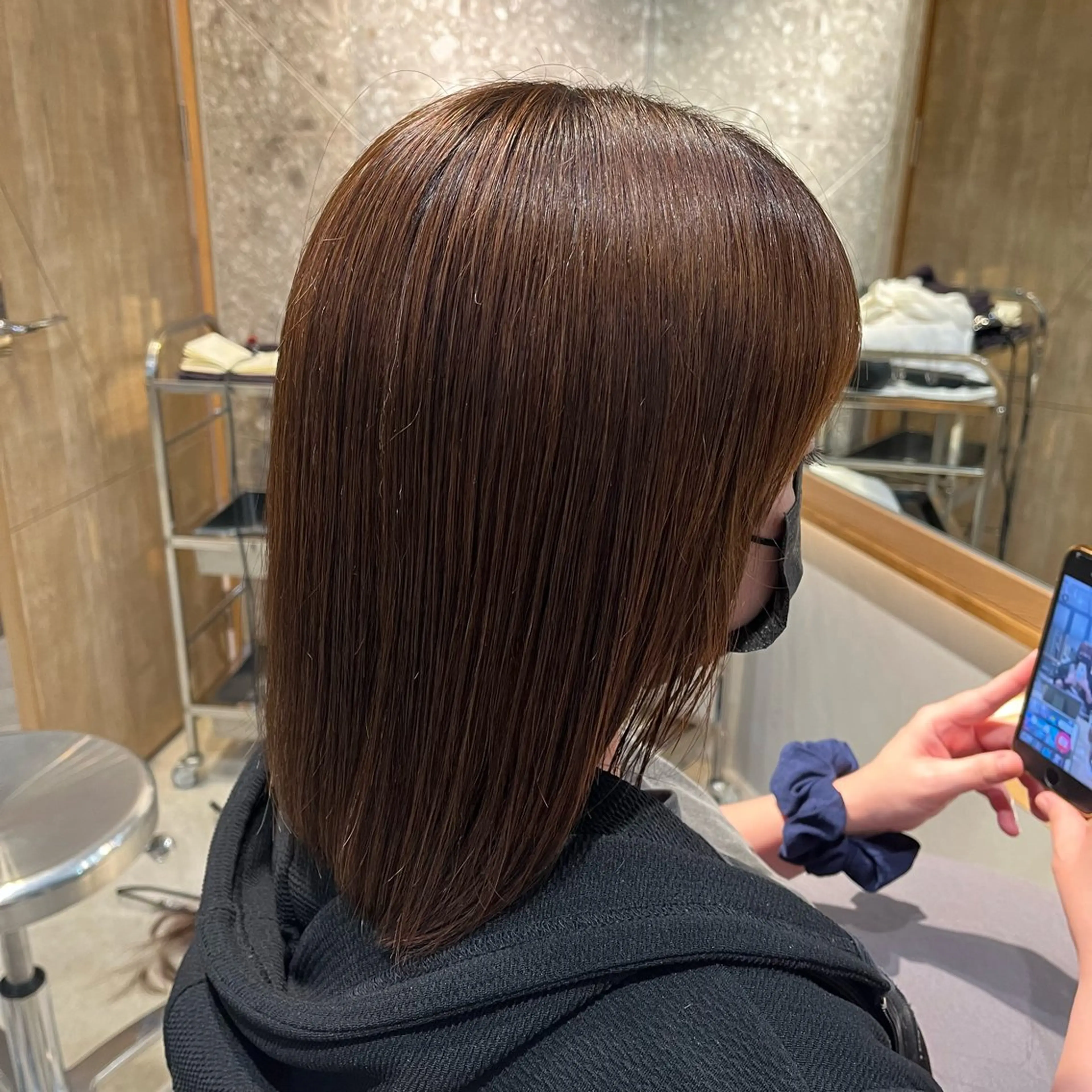 ショート hair lounge anrio MAR所属・銘苅 祥一のヘアスタイル