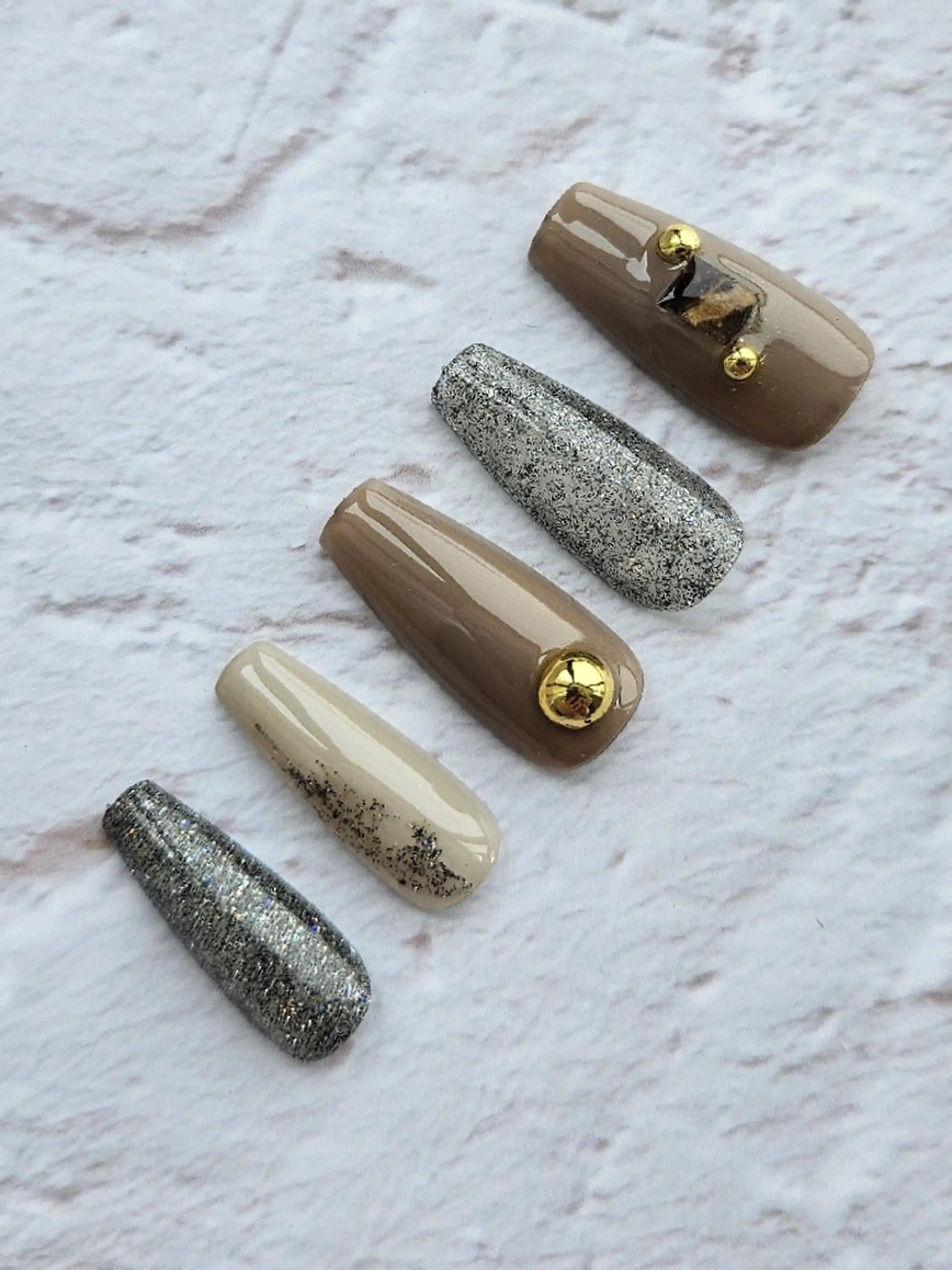 ネイル クリアネイル フラッシュネイル ラメ(グリッター) シンプルネイル ハンドネイル Noah'snail   のネイルデザイン