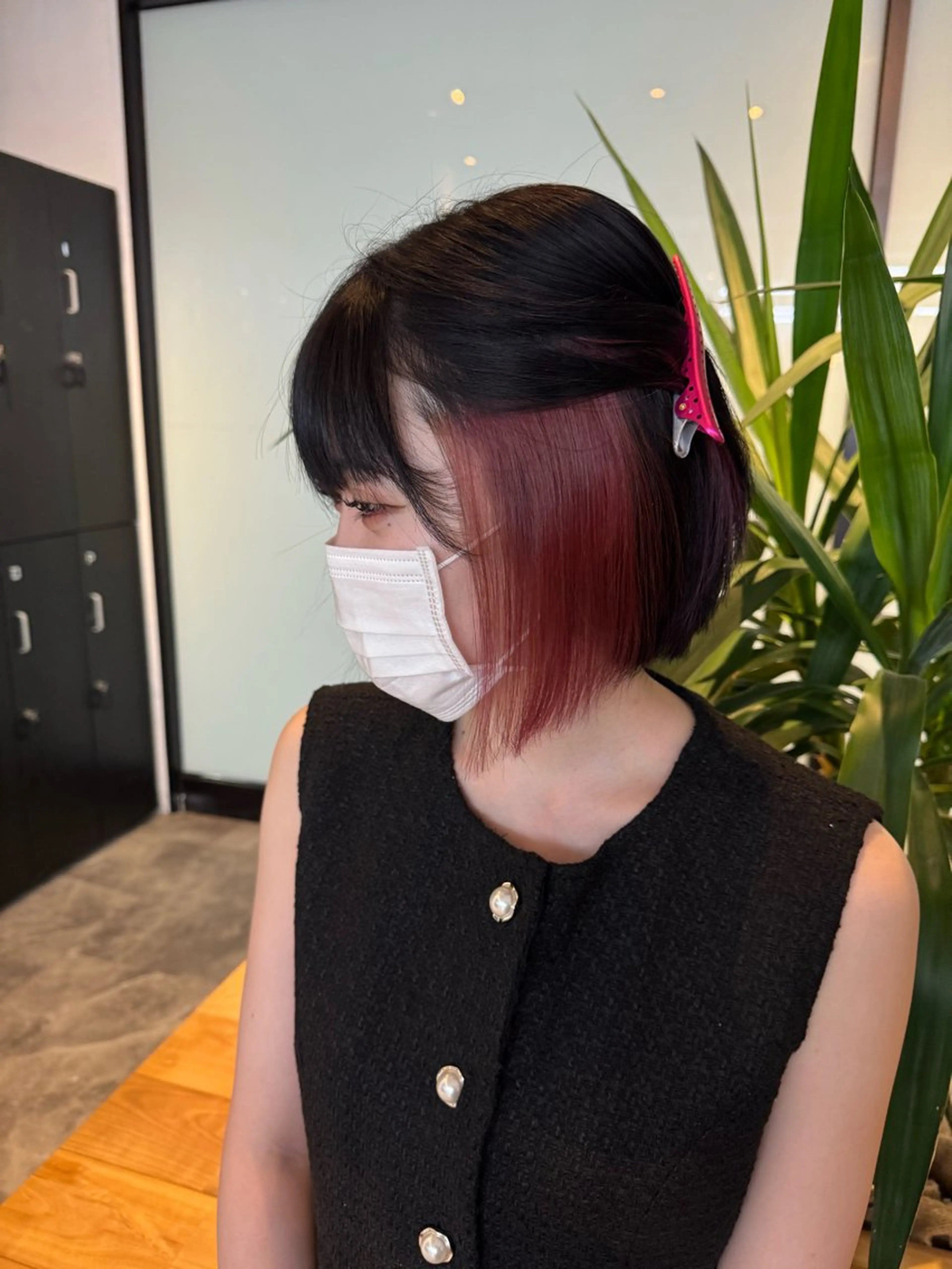 ショート カラー 蓮田 好良のヘアスタイル