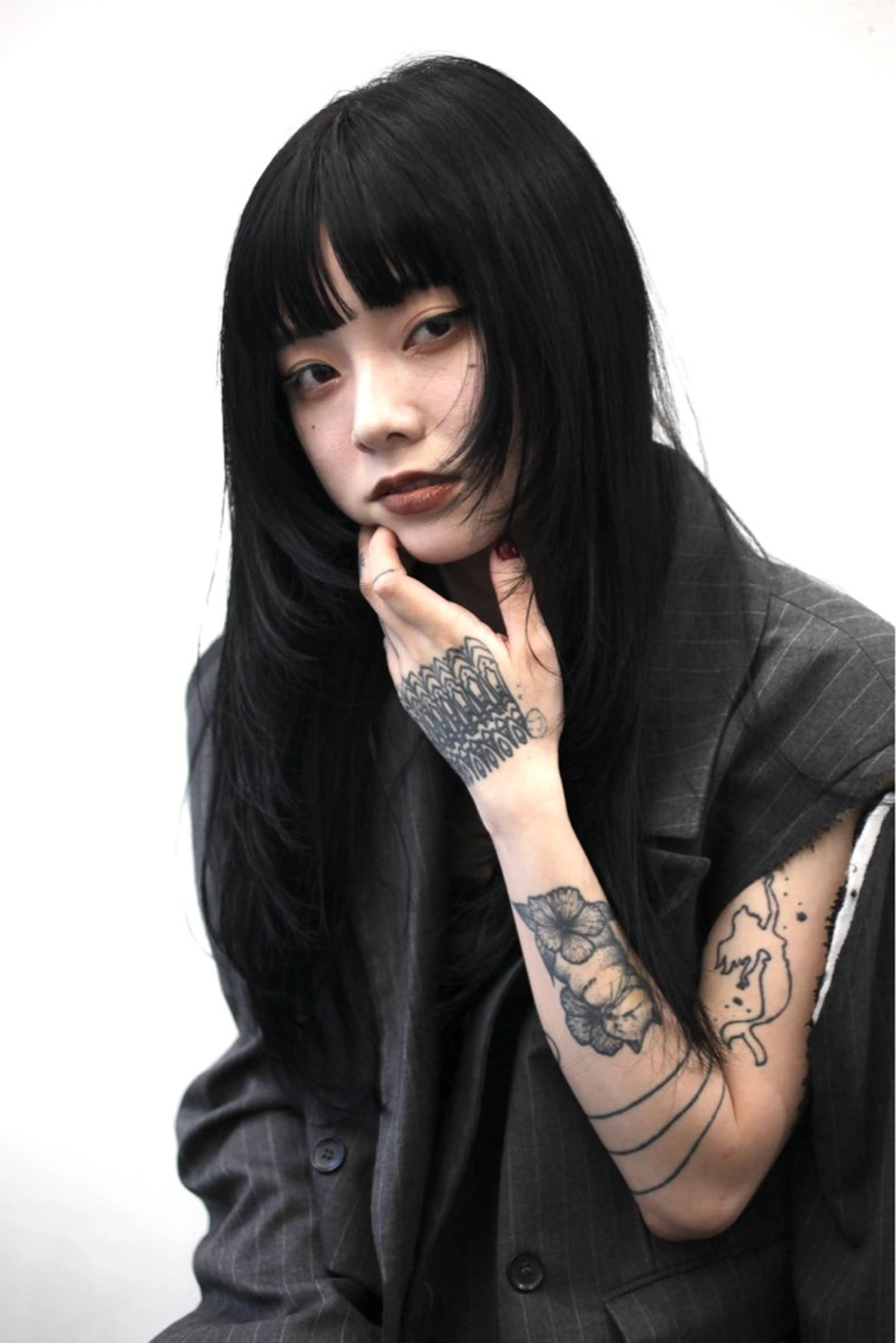 ロング カラー カット ヘアカラー レイヤーカット/艶髪 ✨💭KIRARIのヘアスタイル