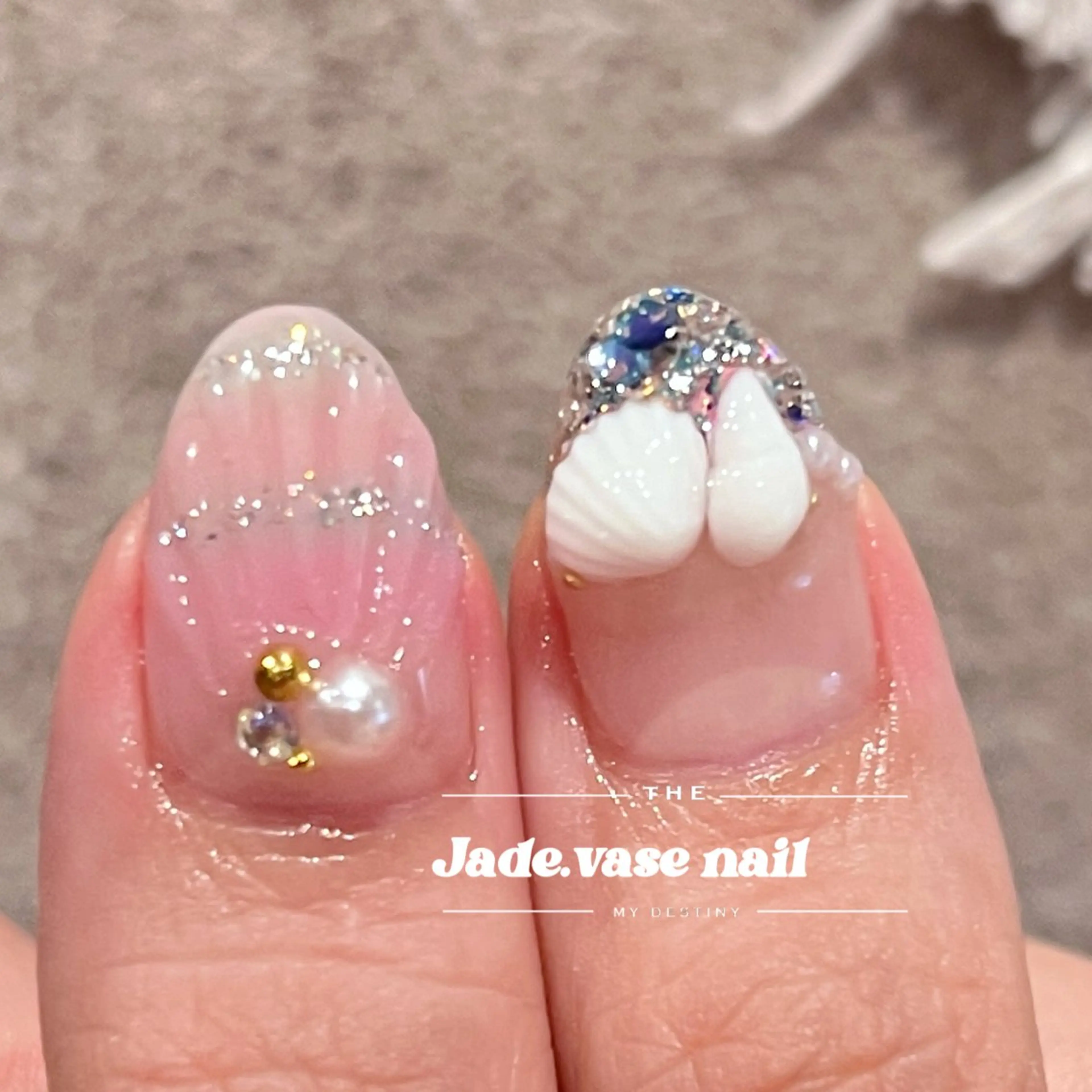 ネイル ハンドネイル ✰Jade.vase 银座のネイルデザイン