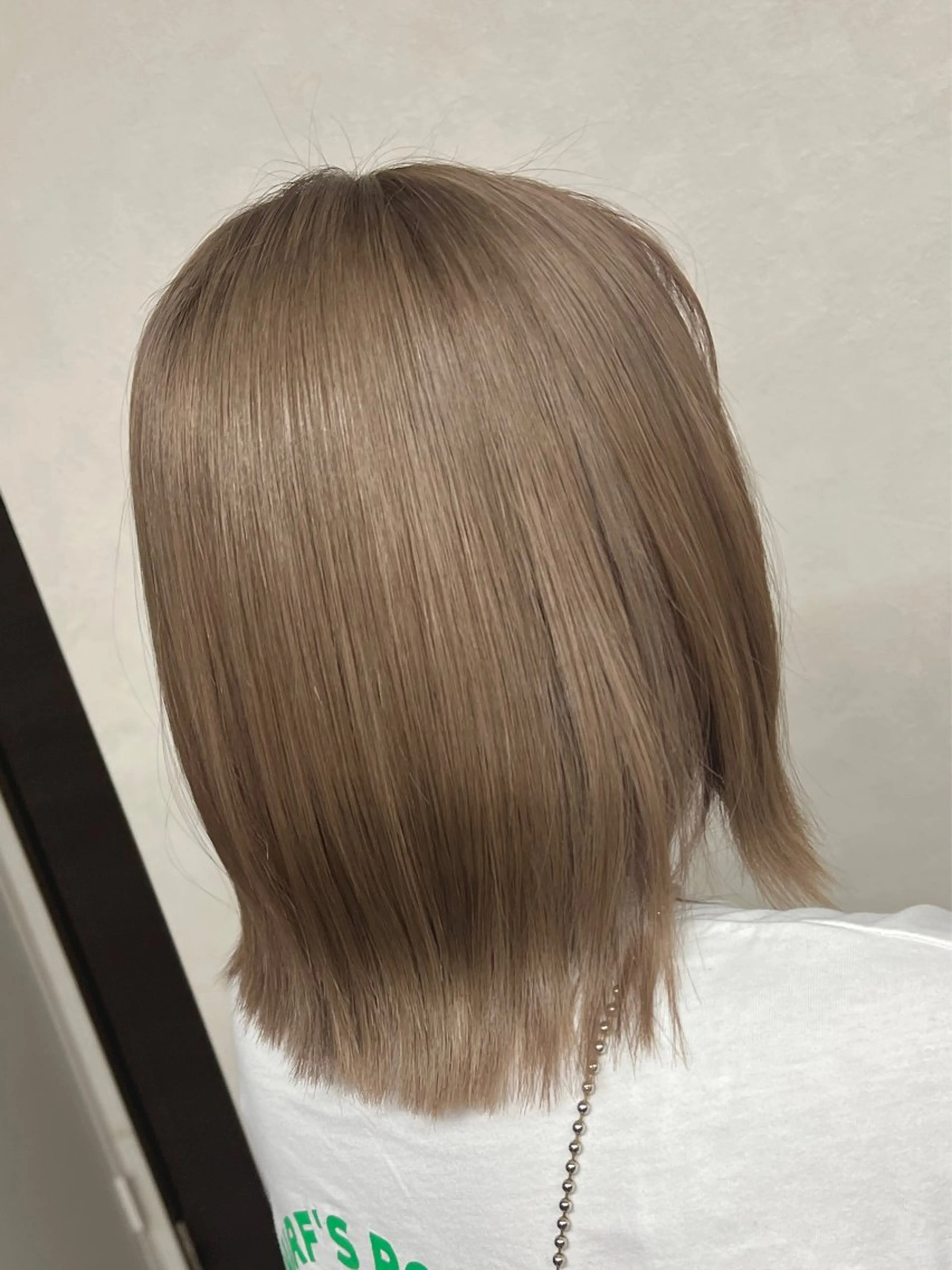 セミロング ハイライト トリートメント カット ヘアカラー 🌷かわばた めい🌷のヘアスタイル