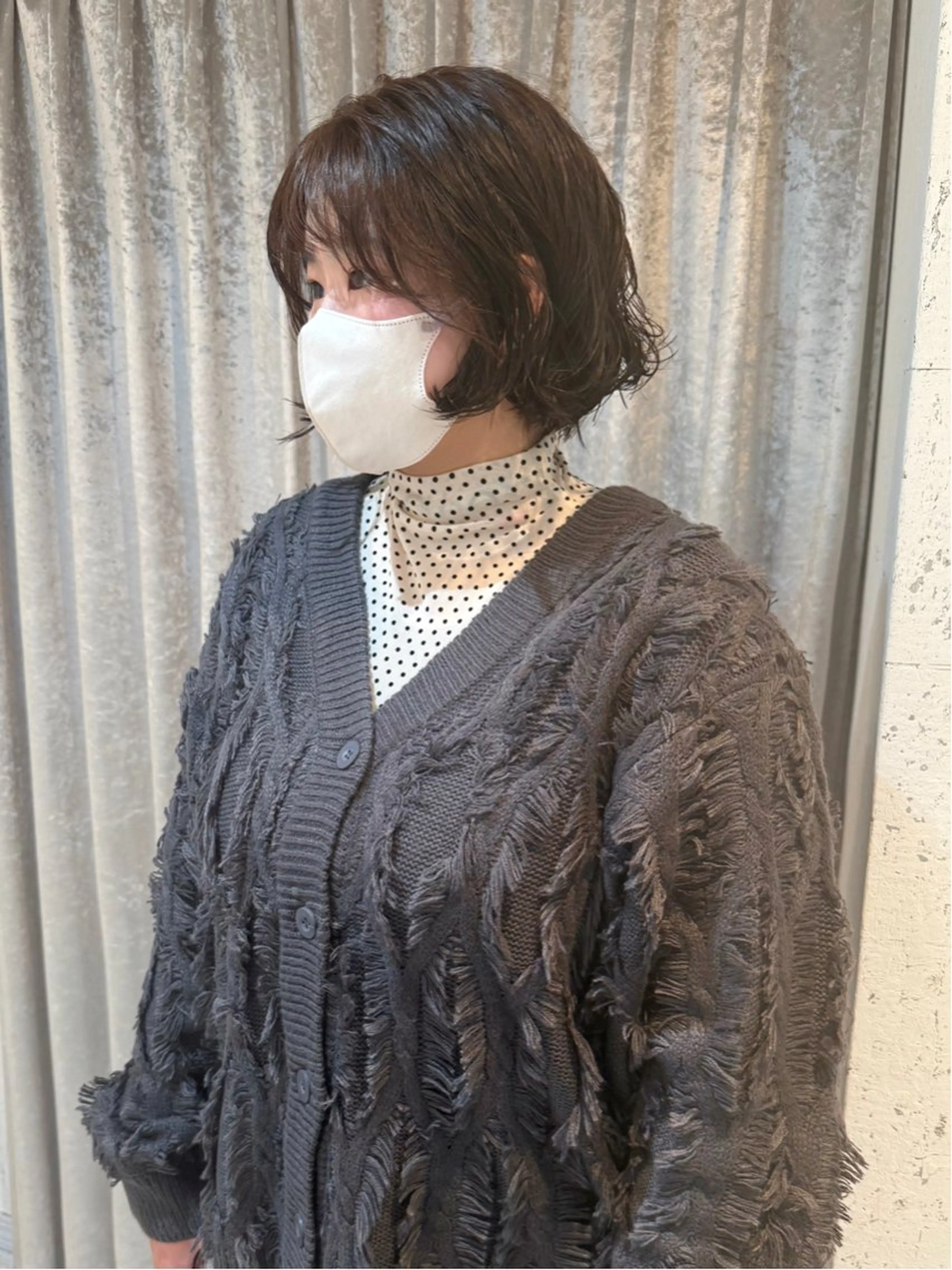 ショート カラー パーマ 似合わせカット カット ヘアカラー パーマ トリートメント mai / linoah˚✧のヘアスタイル