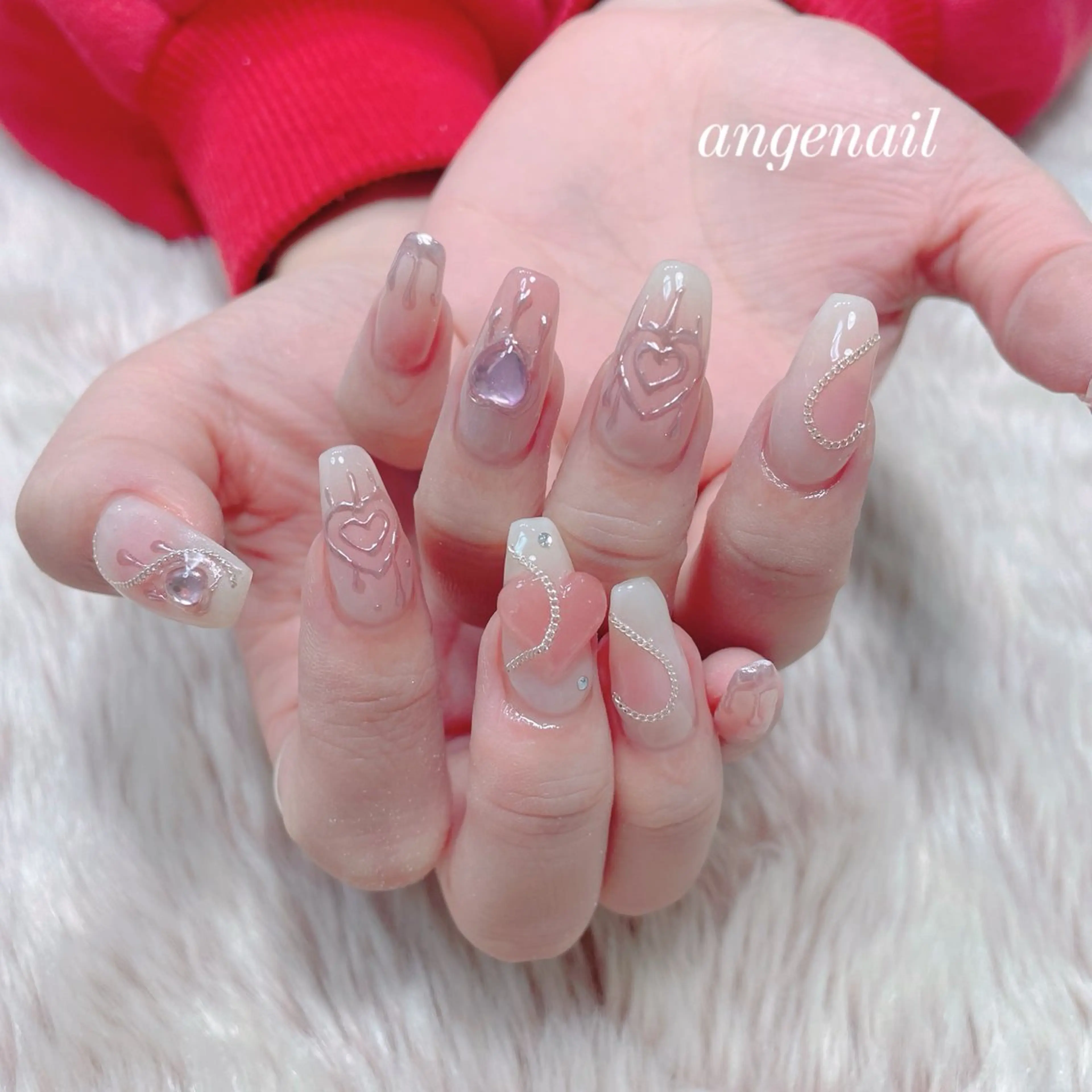 ネイル ハンドネイル オーナーネイリスト MAKIのネイルデザイン