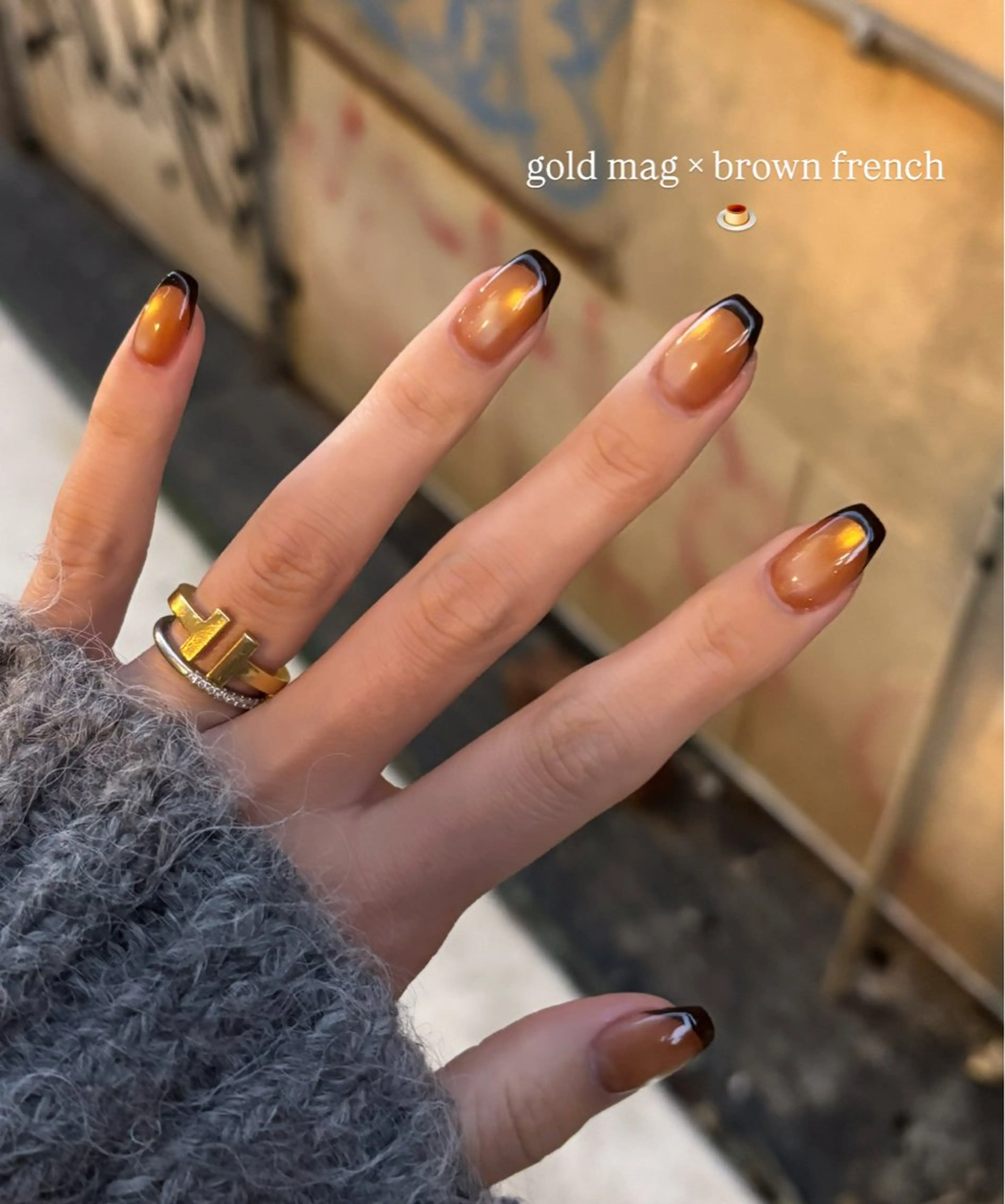 ネイル ゴールド ハンドネイル Ballie/ Mizukiのネイルデザイン