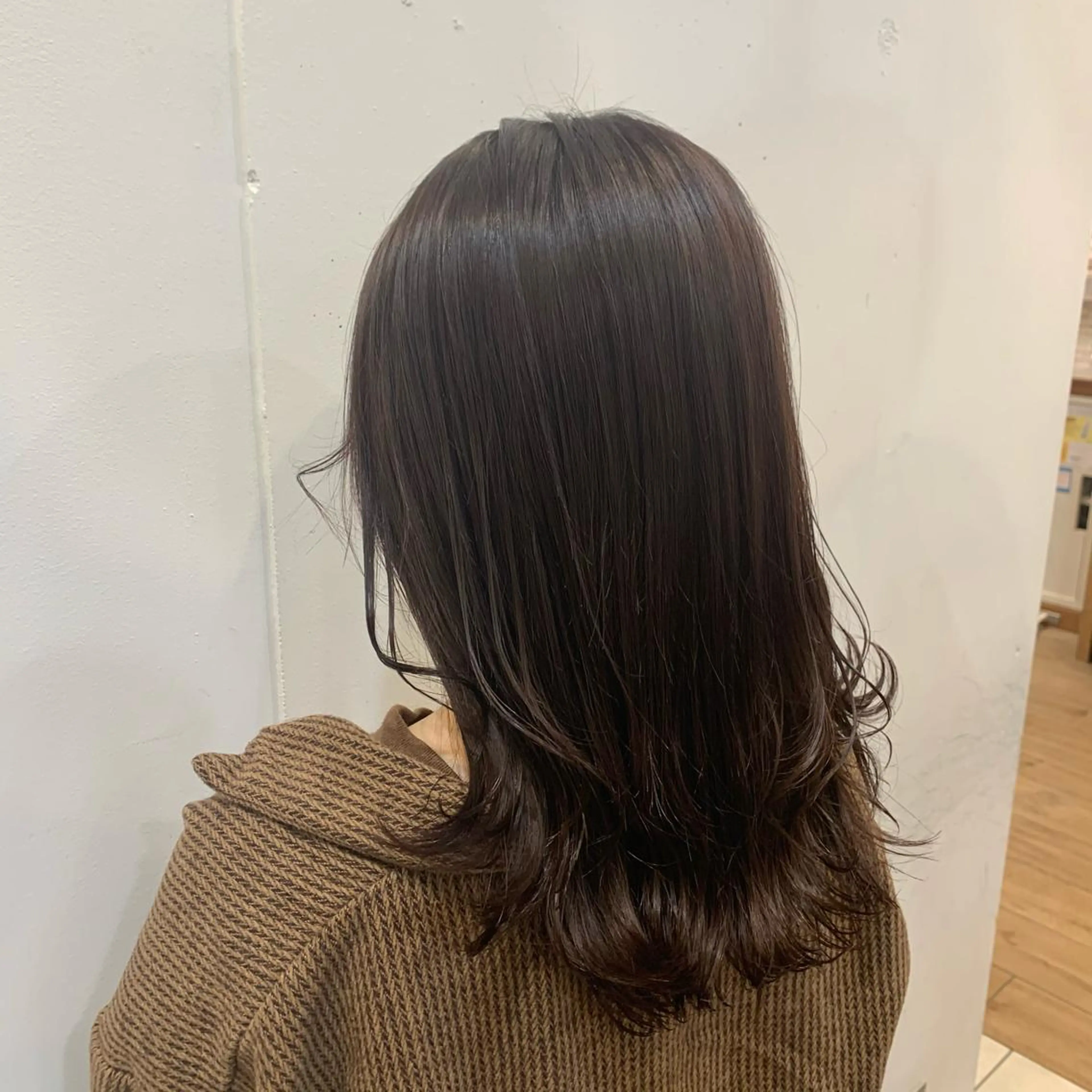 セミロング まろやかカラー🤎 みなとまほのヘアスタイル