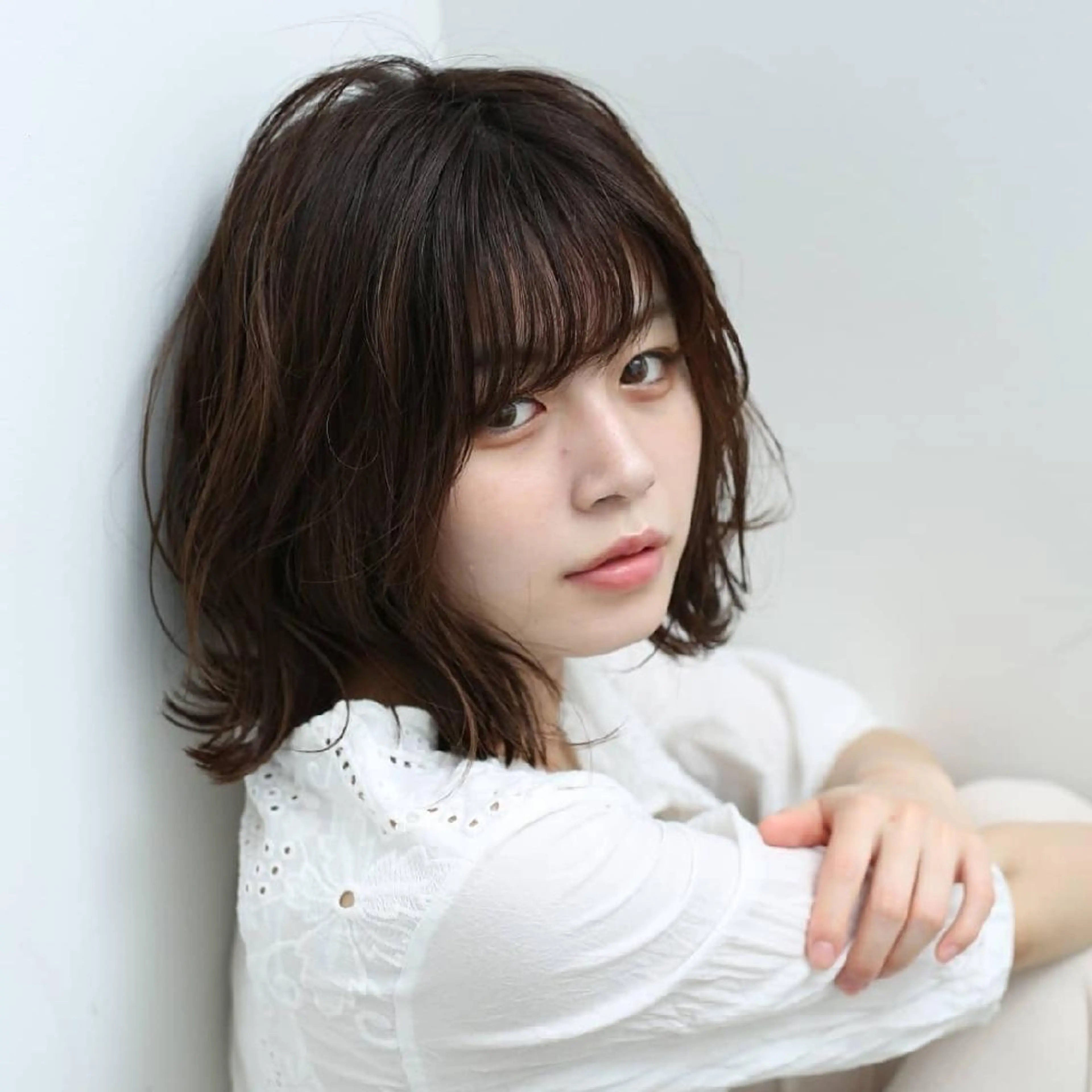 ミディアム newi 天王寺　 masakoのヘアスタイル