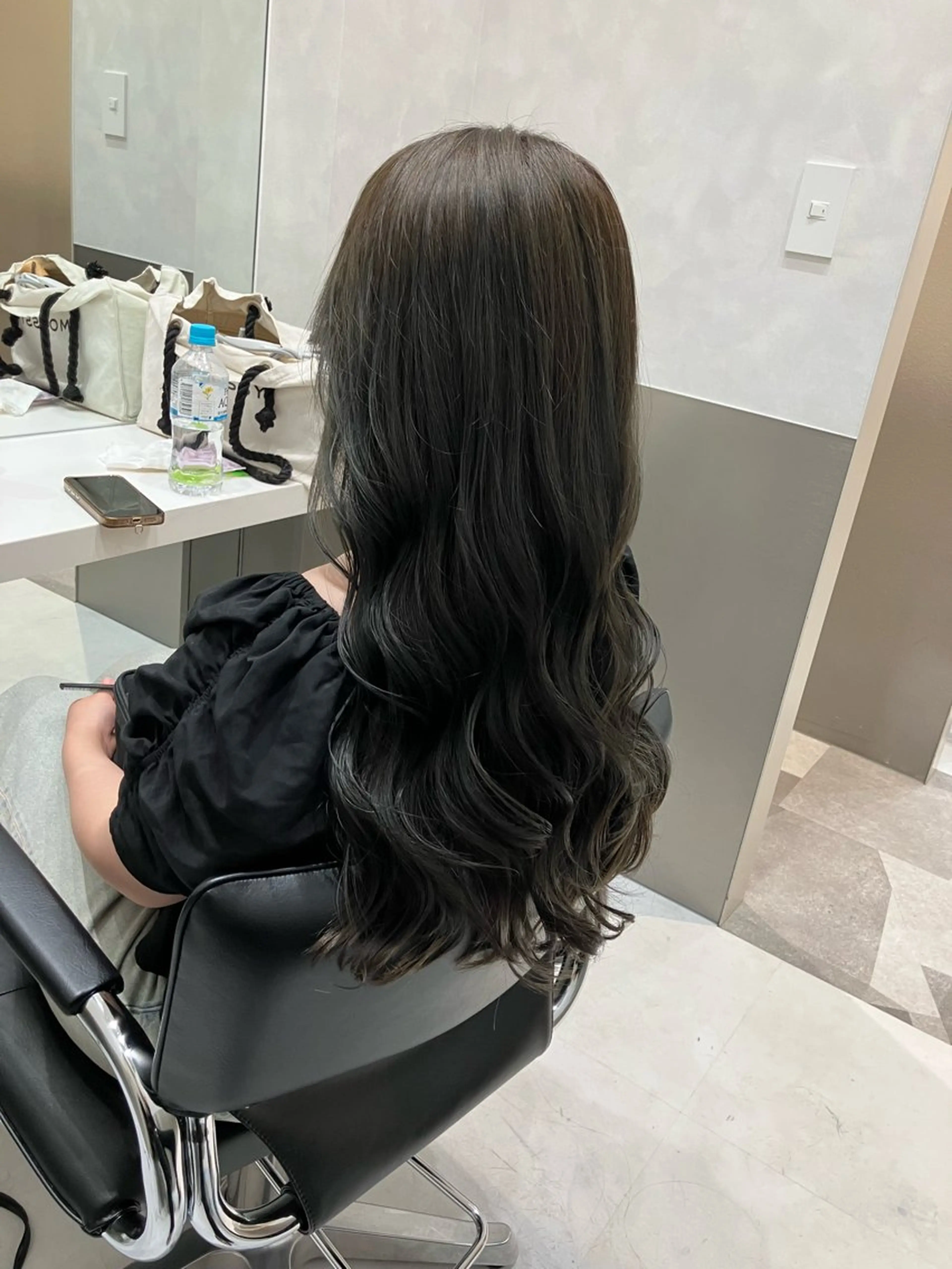 カラー カット ヘアカラー トリートメント 💖ブリーチなし透明 感💖ASAHIのヘアスタイル