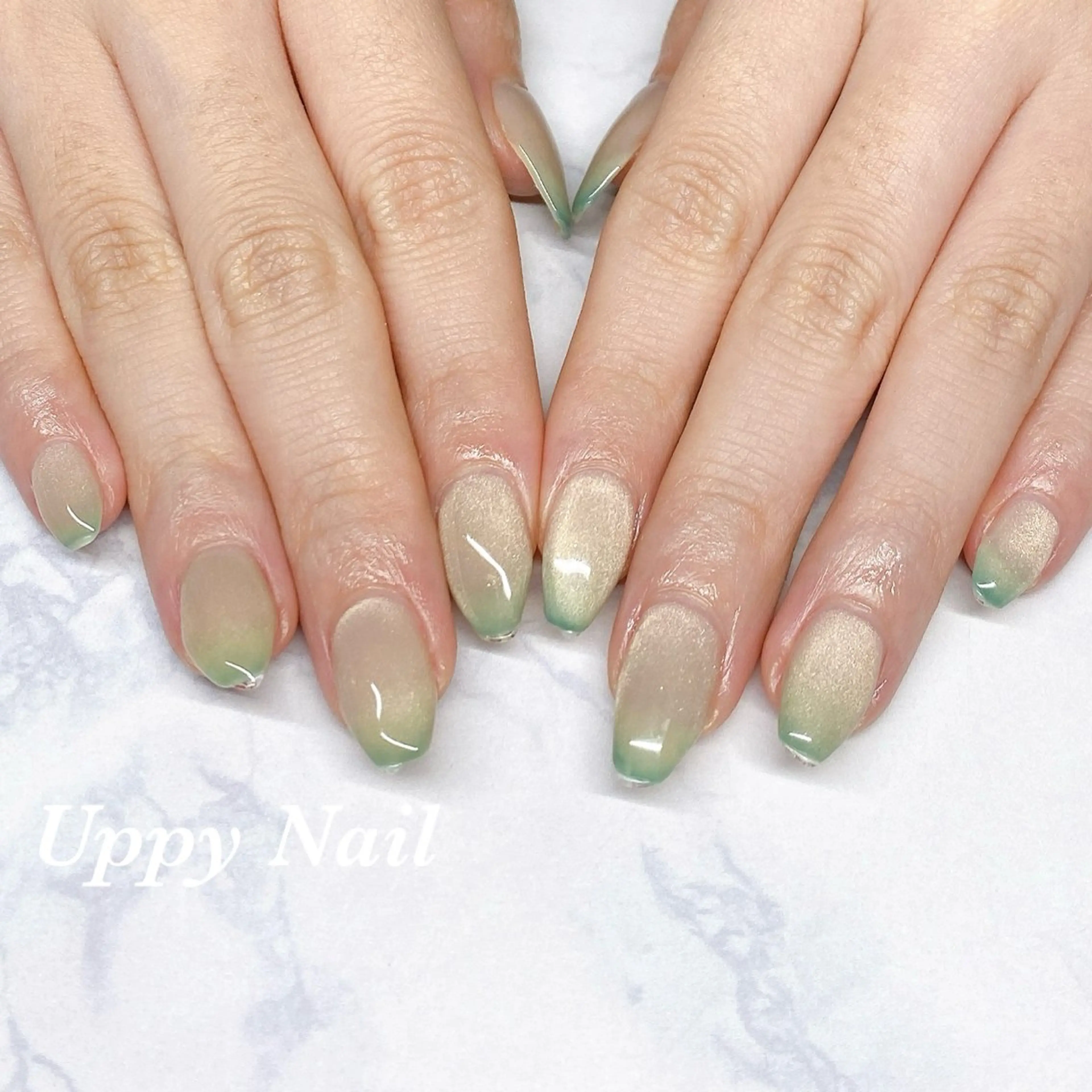 ネイル ぷっくりネイル ハンドネイル Uppy Nail ukyoのネイルデザイン