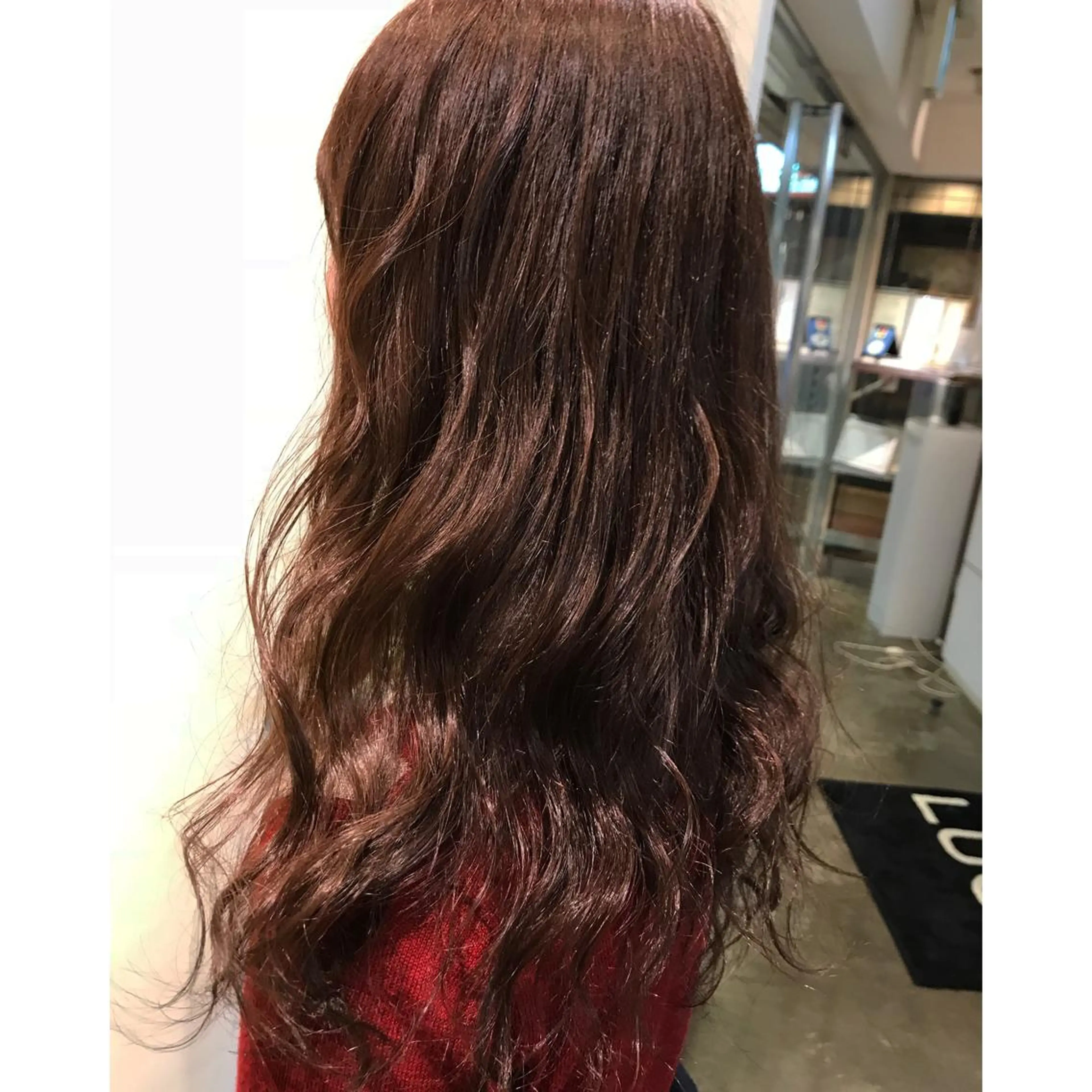 ロング カラー アディクシーカラー トリートメント 坂西 春果のマツエク・マツパデザイン