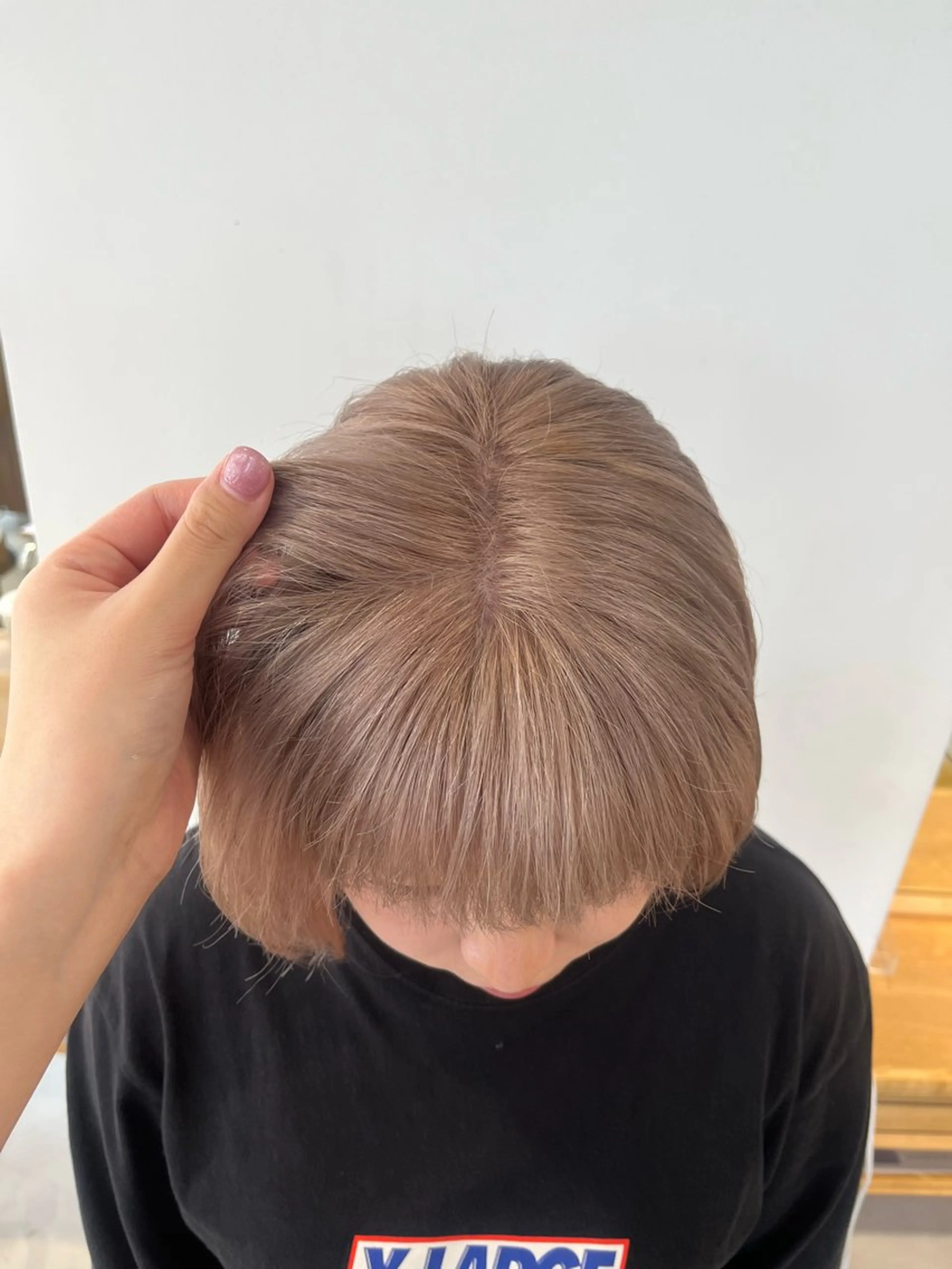 カラー ブリーチ ヘアカラー 和泉田 真白のヘアスタイル