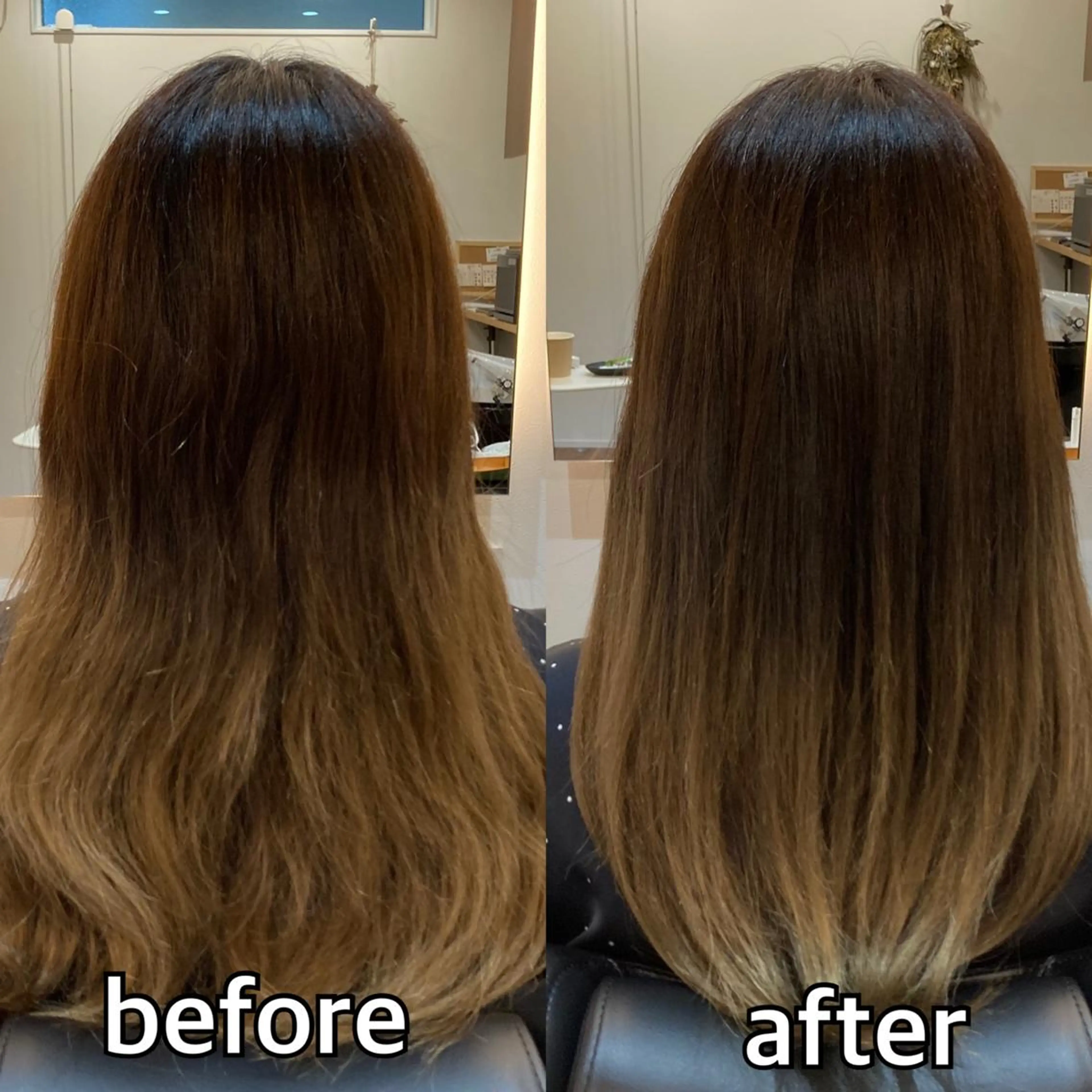 ロング カラー 濱本 浩安のヘアスタイル