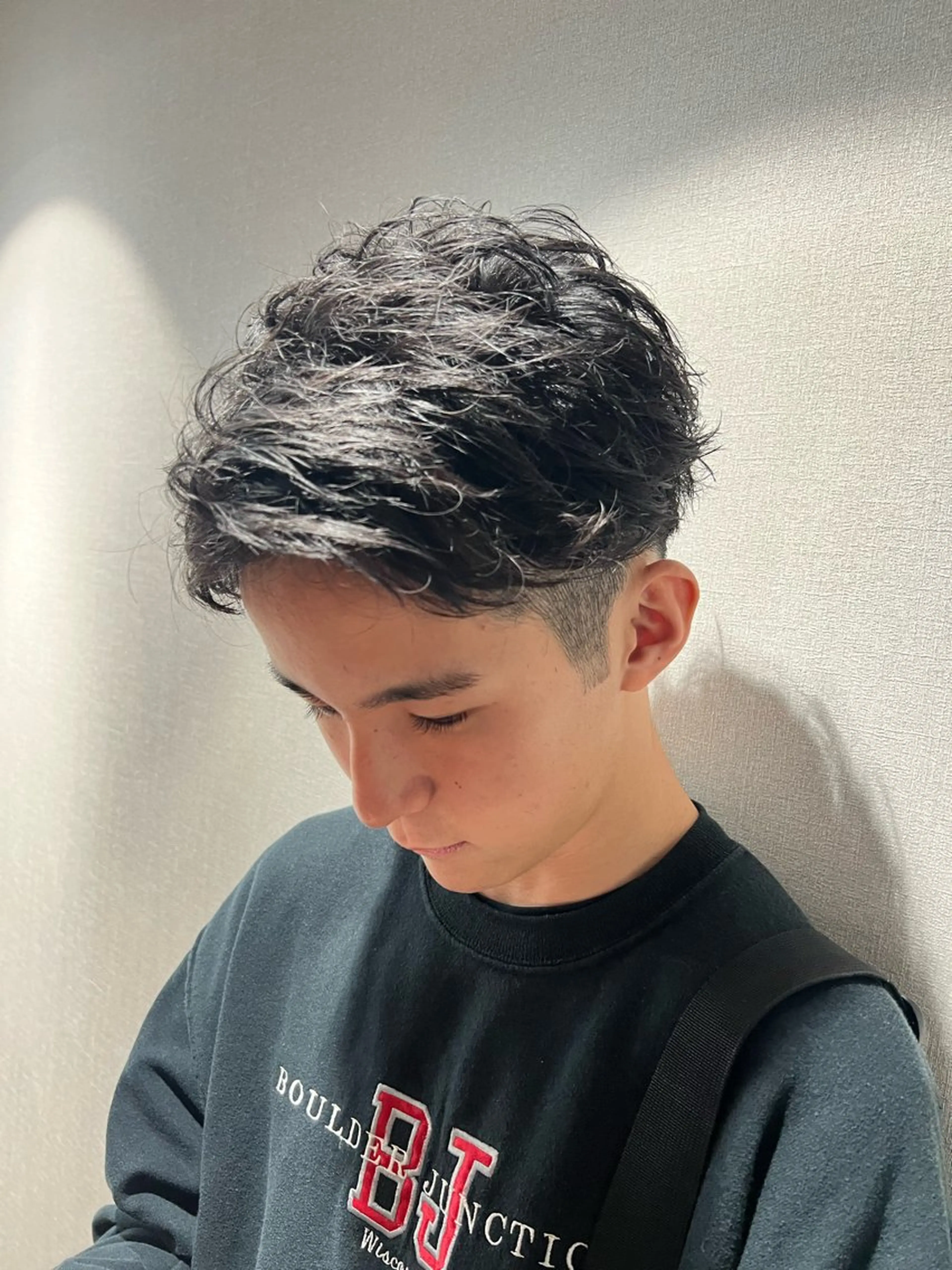 ショート メンズ アップバング ショートヘア ⚡️ショート特化⚡️ ATARUのヘアスタイル