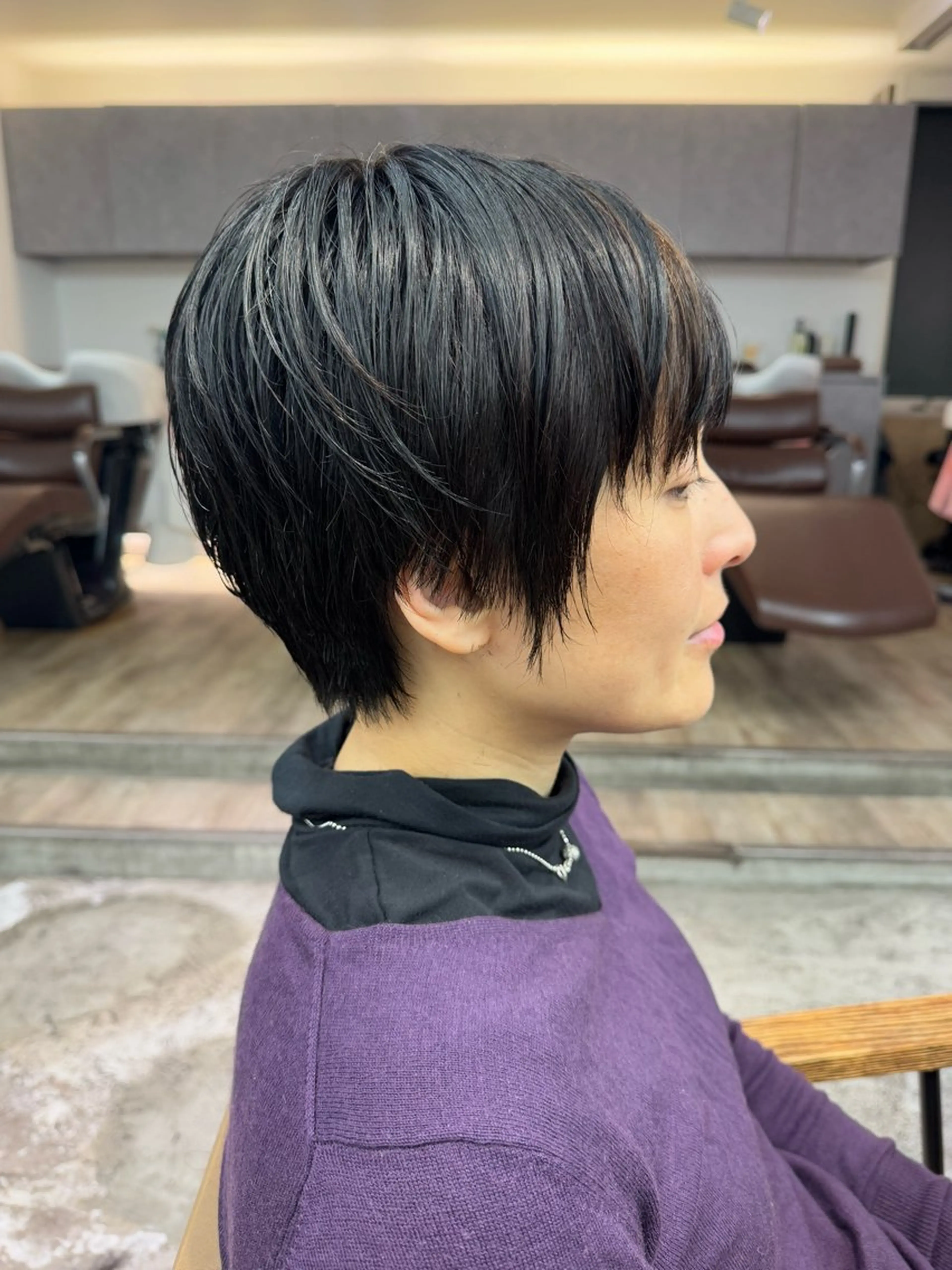 ショート レイヤーカット 🌻川島 あすか🌻のヘアスタイル