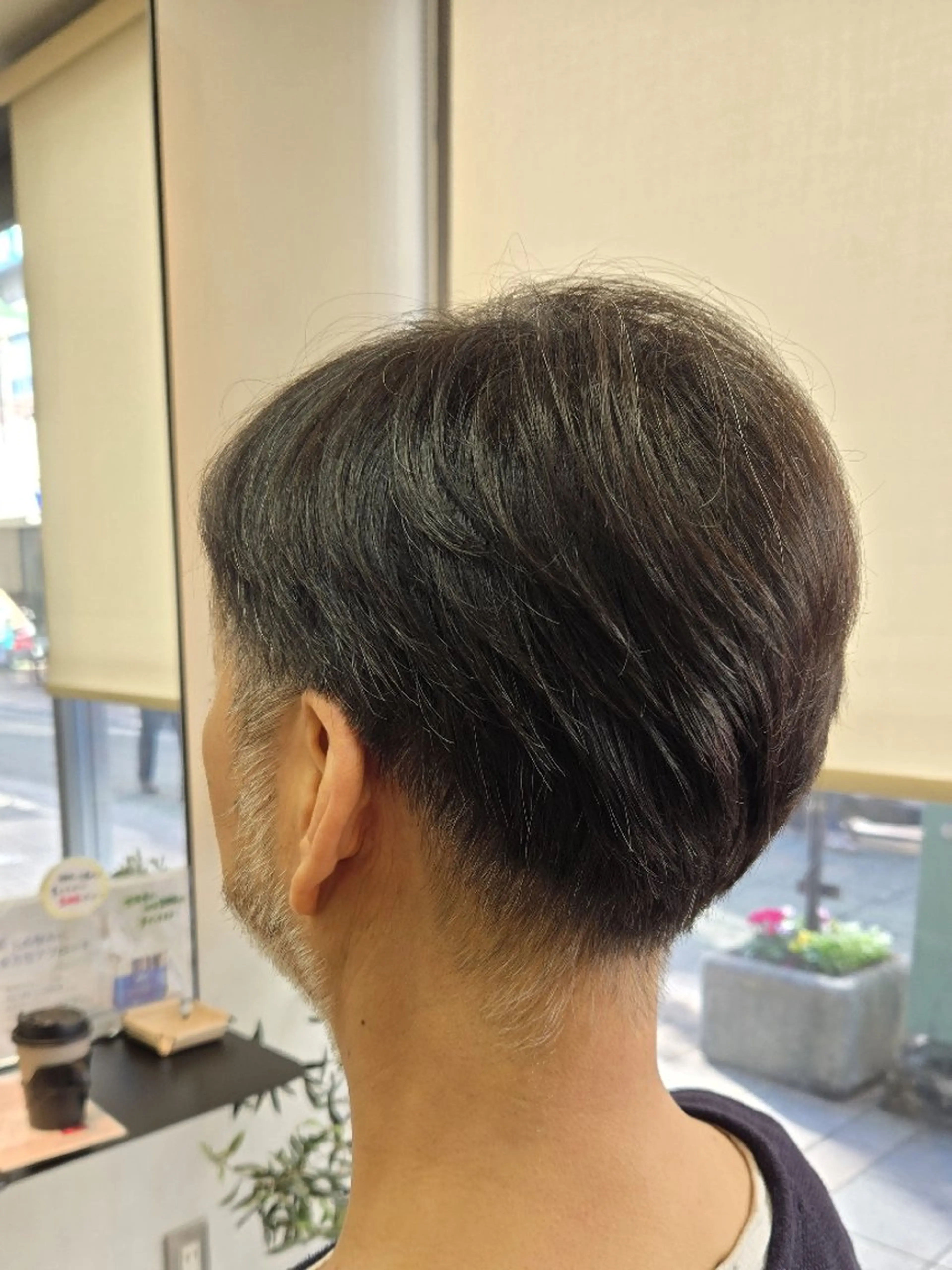 ショート メンズ 刈り上げ カット 野村 果音(カノン)のヘアスタイル